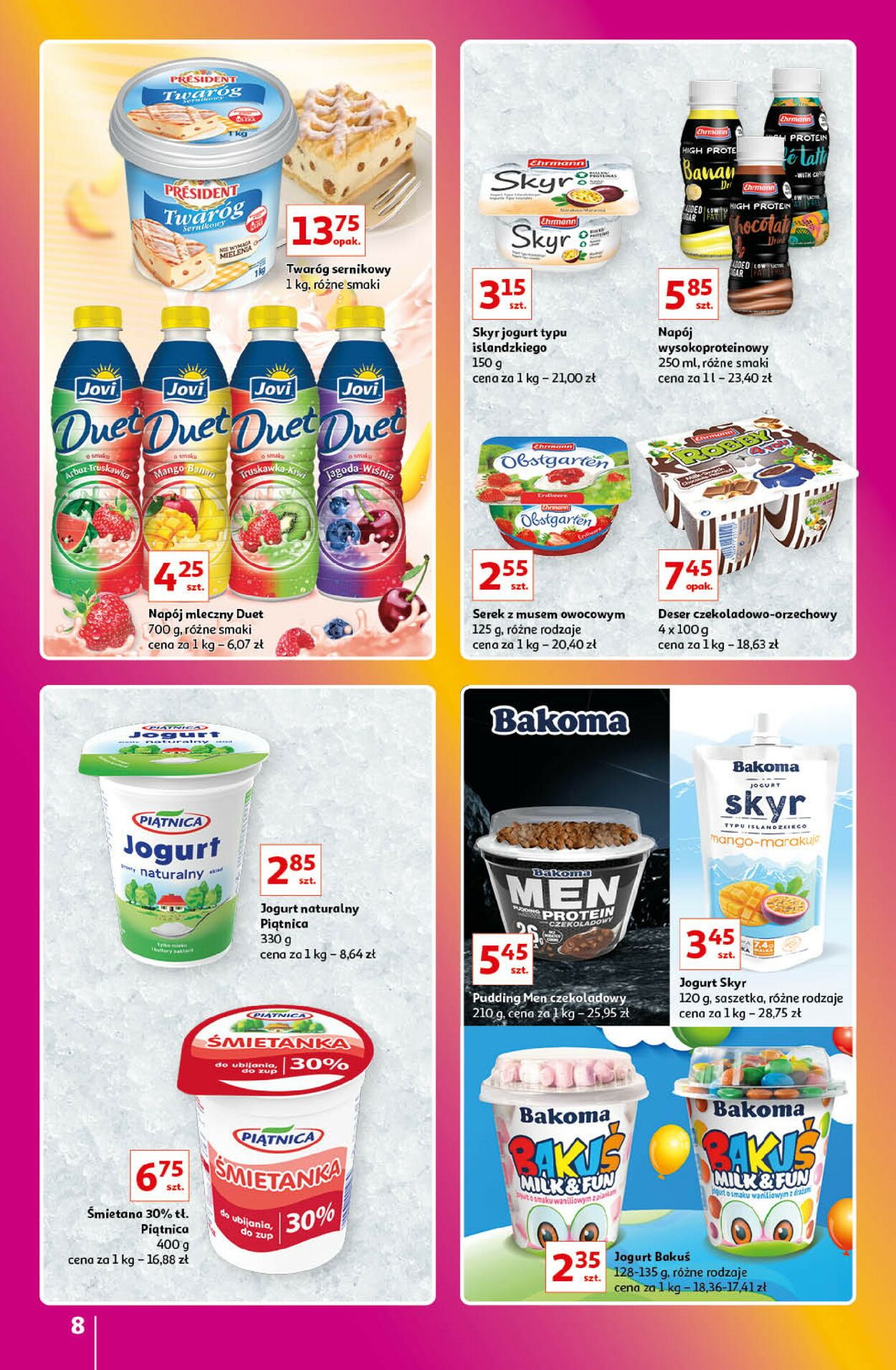 Gazetka promocyjna Auchan - 01.06-07.06.2023 (Strona 8)