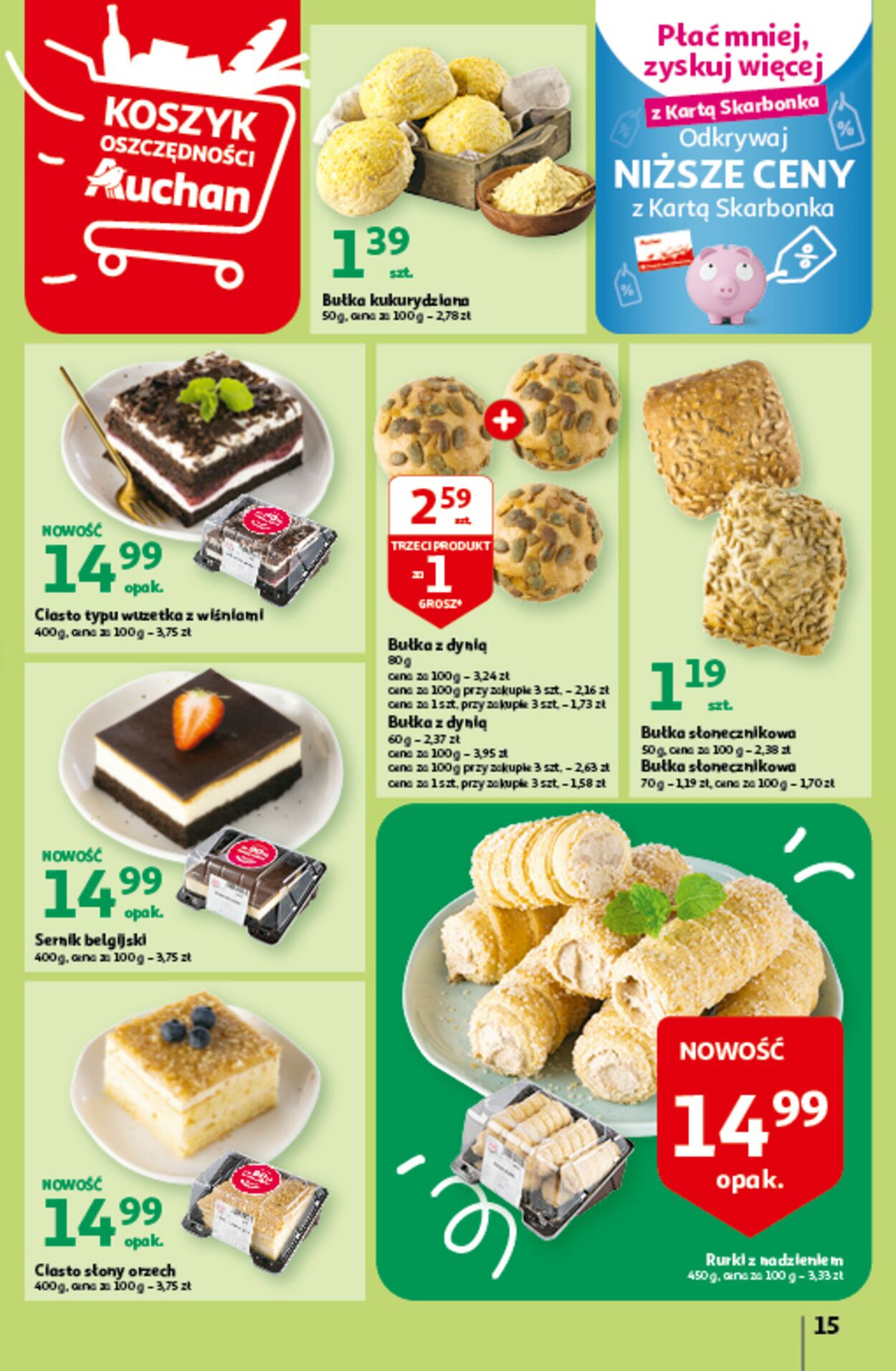 Gazetka promocyjna Auchan - 09.06-14.06.2023 (Strona 15)