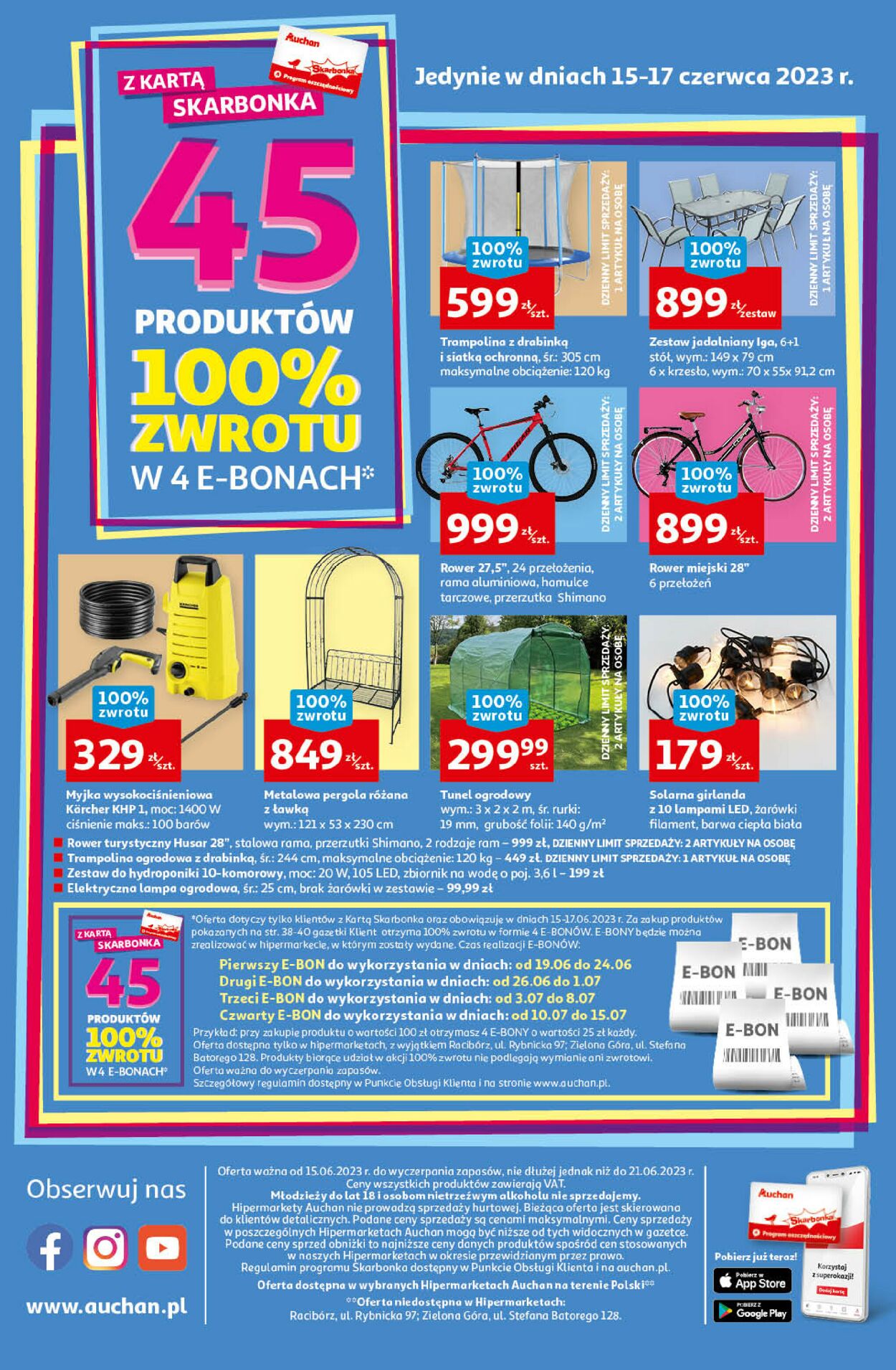 Gazetka promocyjna Auchan - 15.06-21.06.2023 (Strona 40)