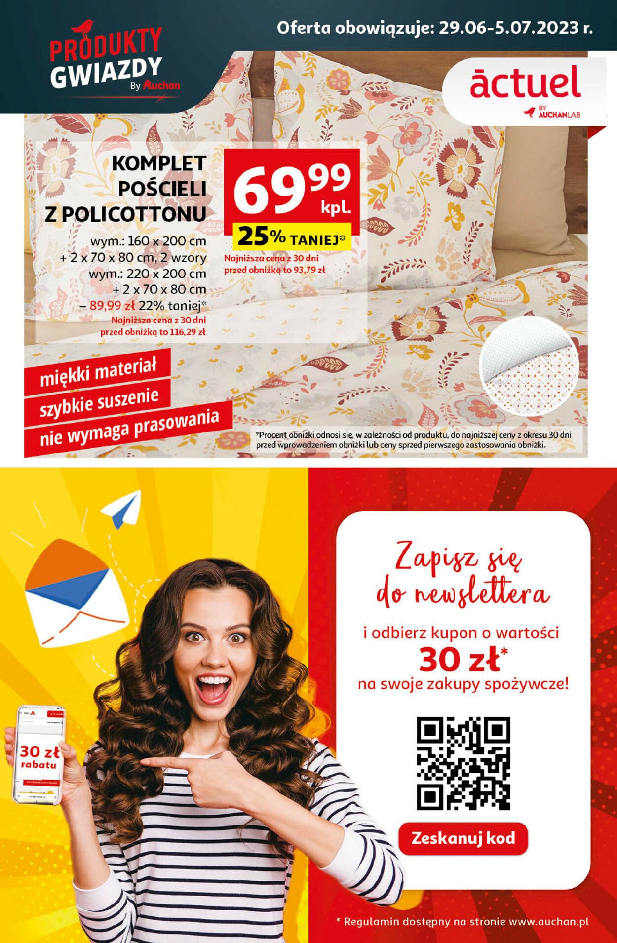 Gazetka promocyjna Auchan - 29.06-05.07.2023 (Strona 3)