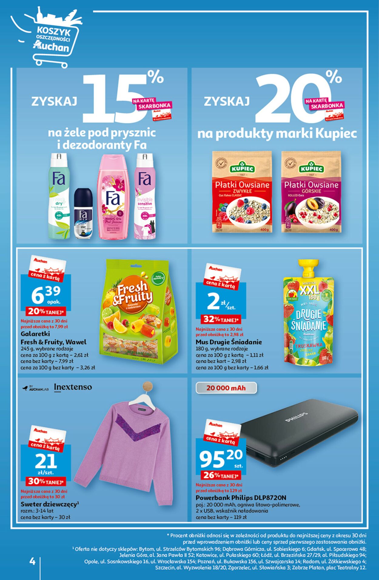 Gazetka promocyjna Auchan - 03.08-09.08.2023 (Strona 4)
