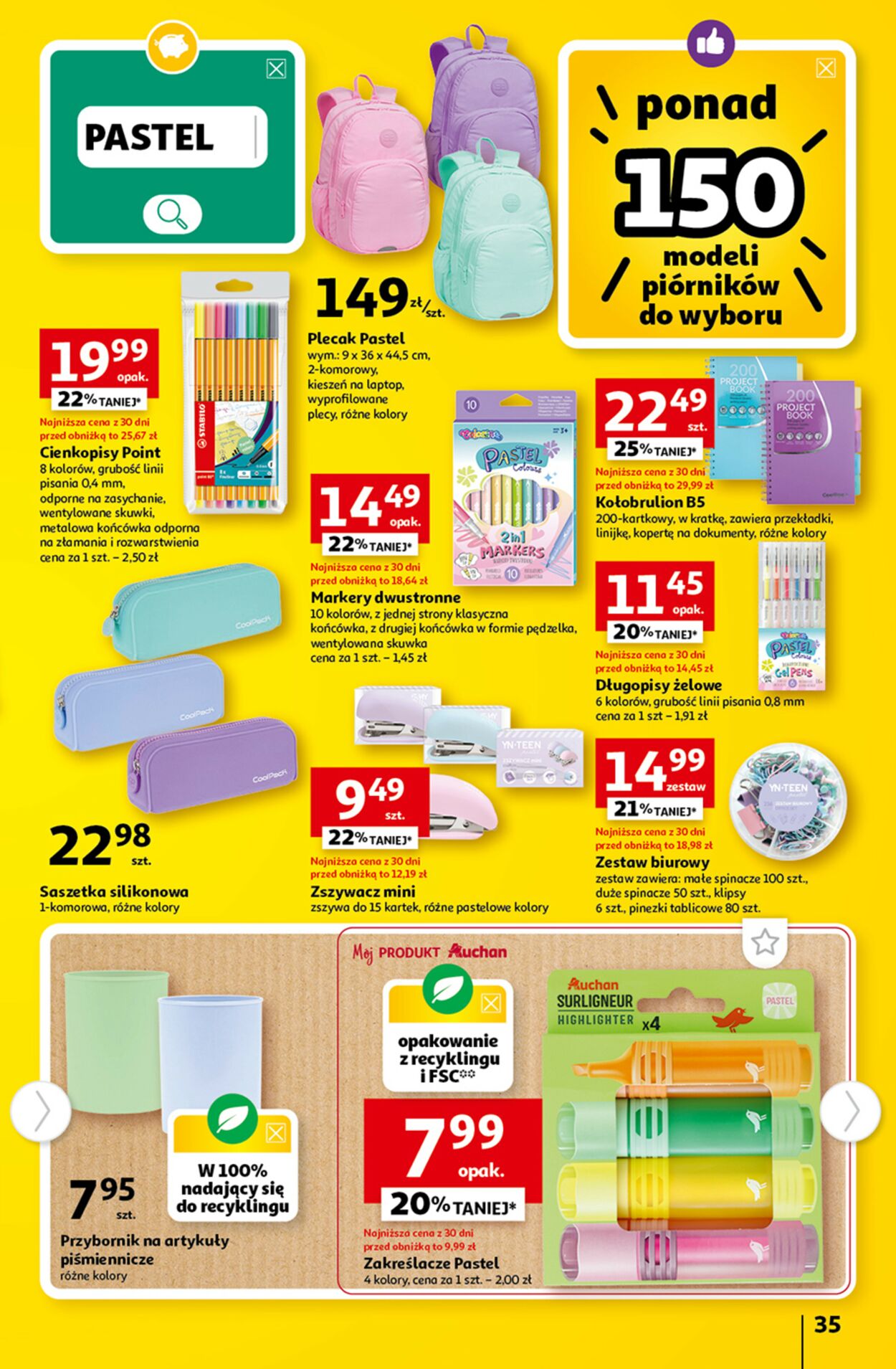 Gazetka promocyjna Auchan - 03.08-09.08.2023 (Strona 35)