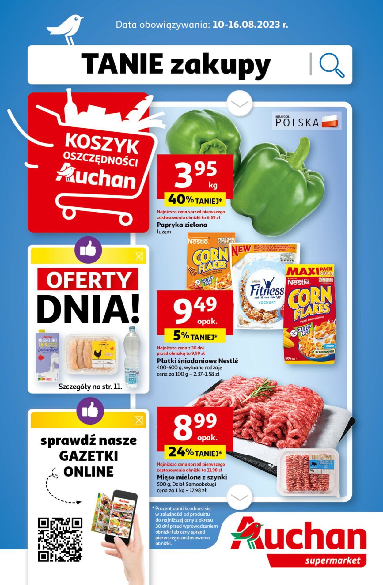 Gazetka promocyjna Auchan - 10.08-16.08.2023