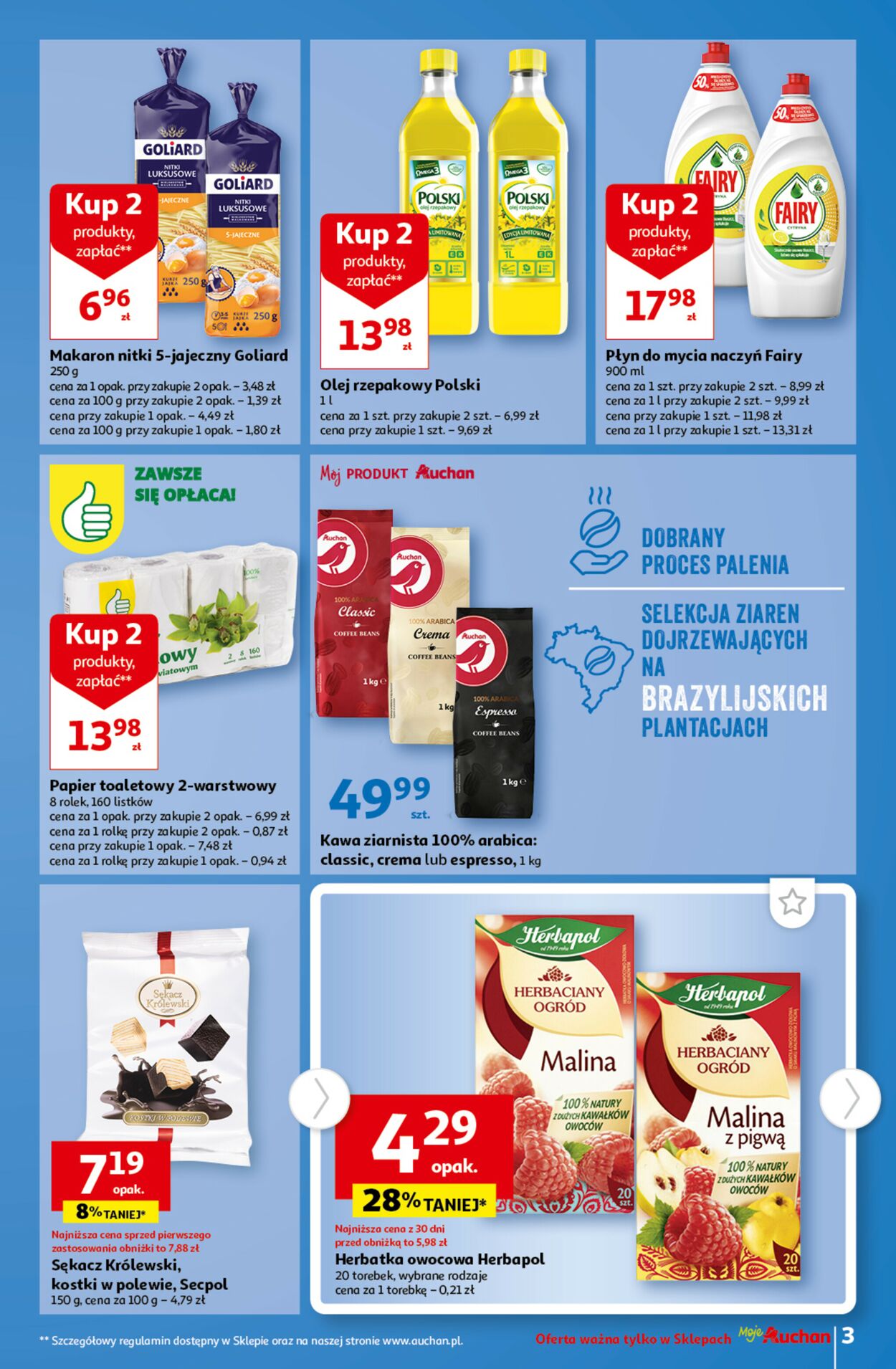 Gazetka promocyjna Auchan - 10.08-16.08.2023 (Strona 3)