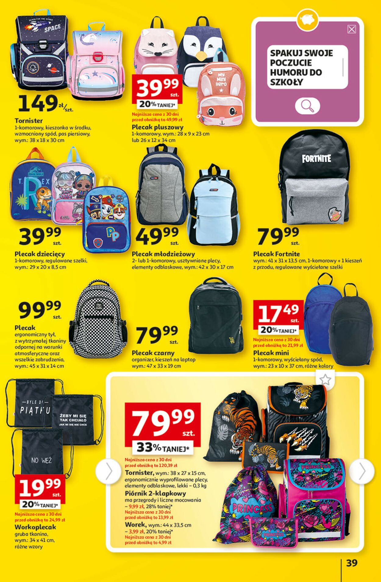 Gazetka promocyjna Auchan - 10.08-16.08.2023 (Strona 39)