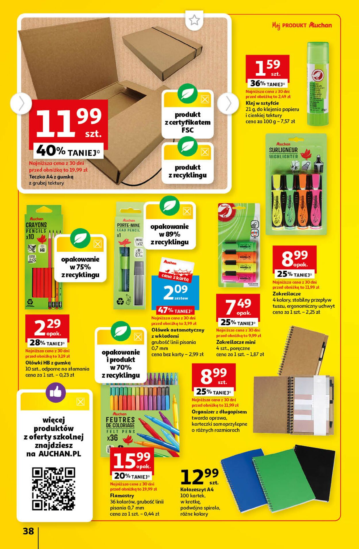 Gazetka promocyjna Auchan - 17.08-23.08.2023 (Strona 38)