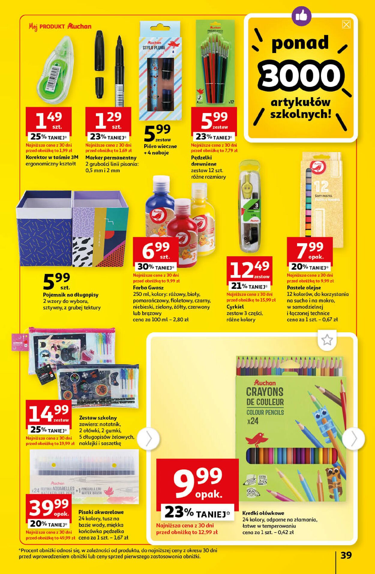 Gazetka promocyjna Auchan - 17.08-23.08.2023 (Strona 39)