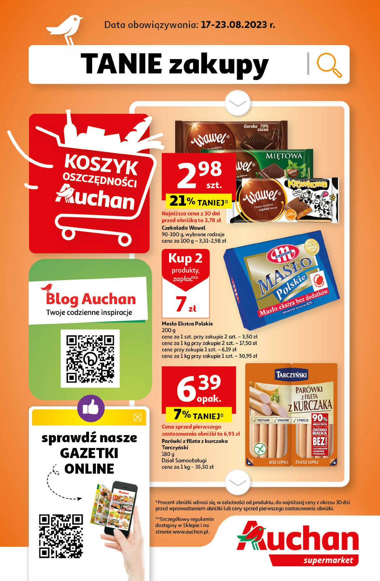 Gazetka promocyjna Auchan - 17.08-23.08.2023