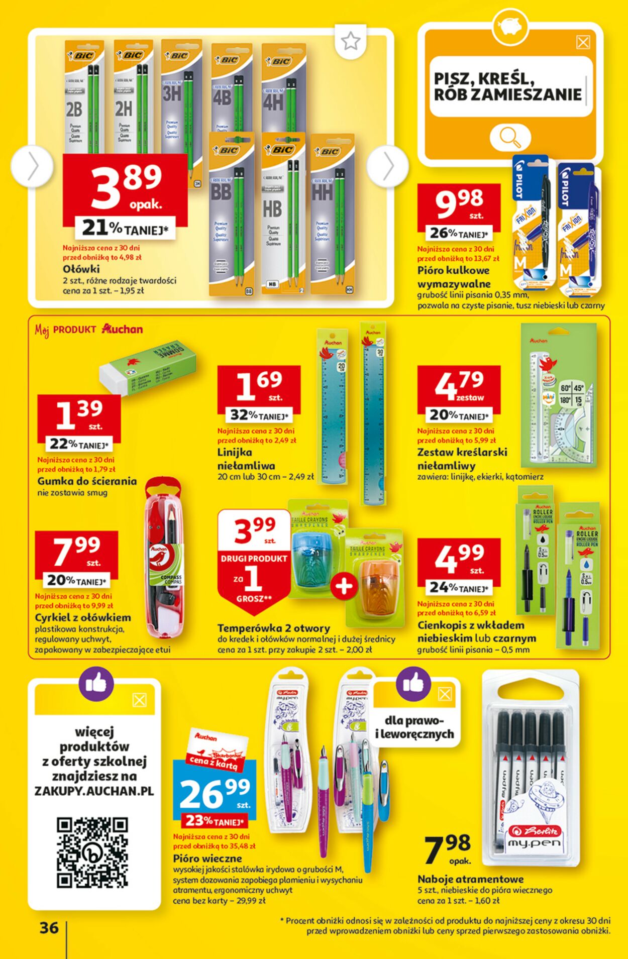 Gazetka promocyjna Auchan - 24.08-30.08.2023 (Strona 36)