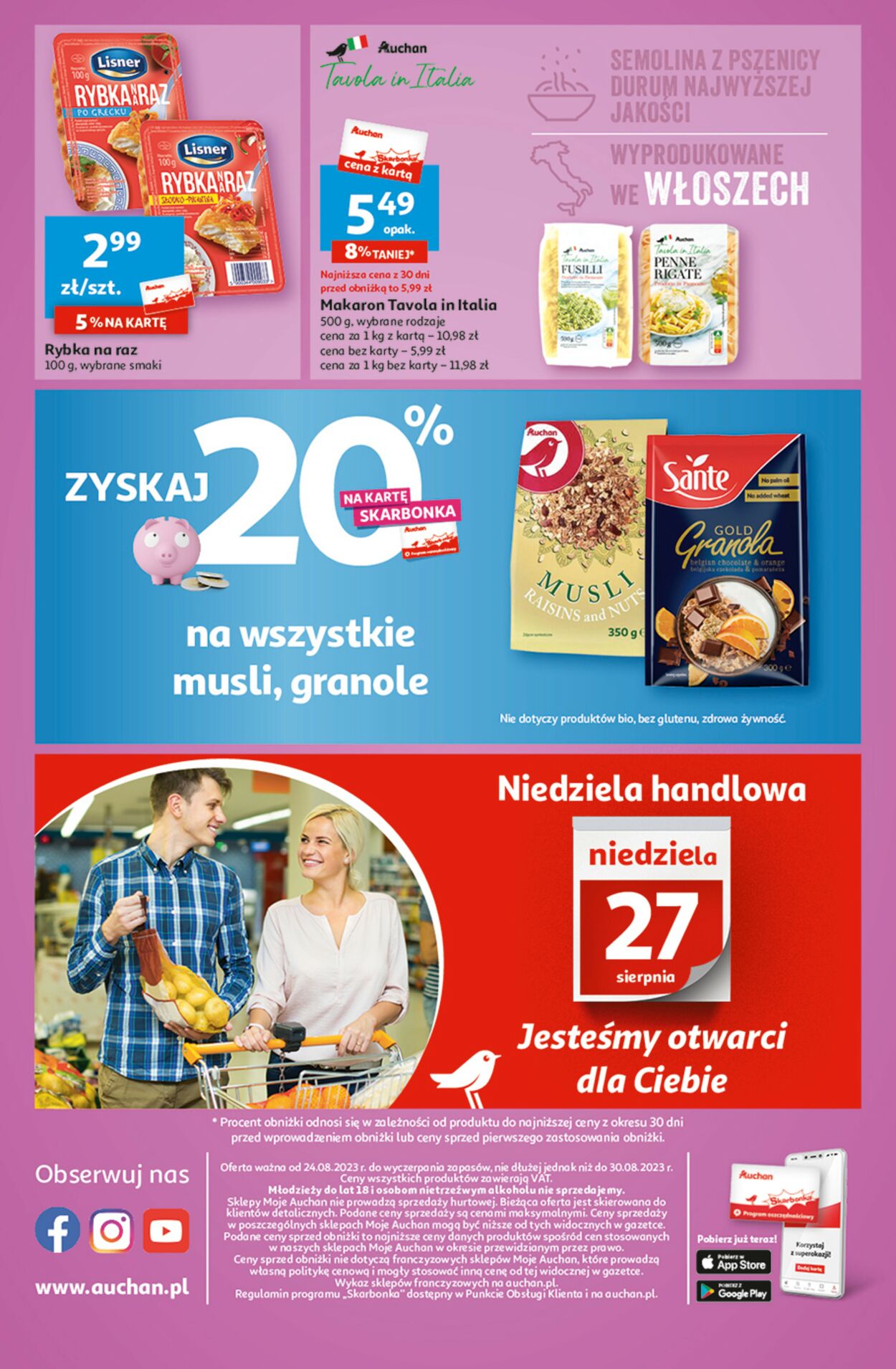 Gazetka promocyjna Auchan - 24.08-30.08.2023 (Strona 4)