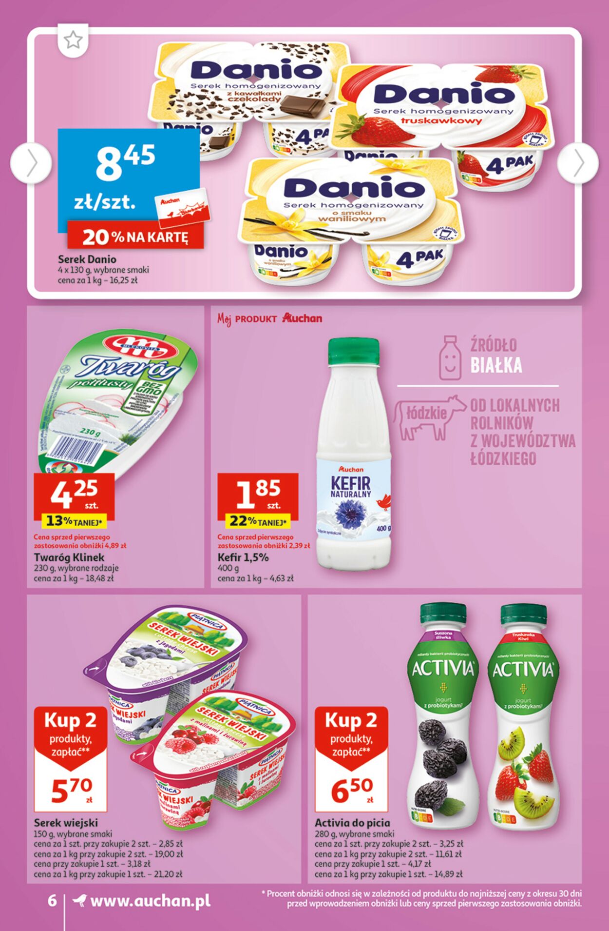 Gazetka promocyjna Auchan - 24.08-30.08.2023 (Strona 6)