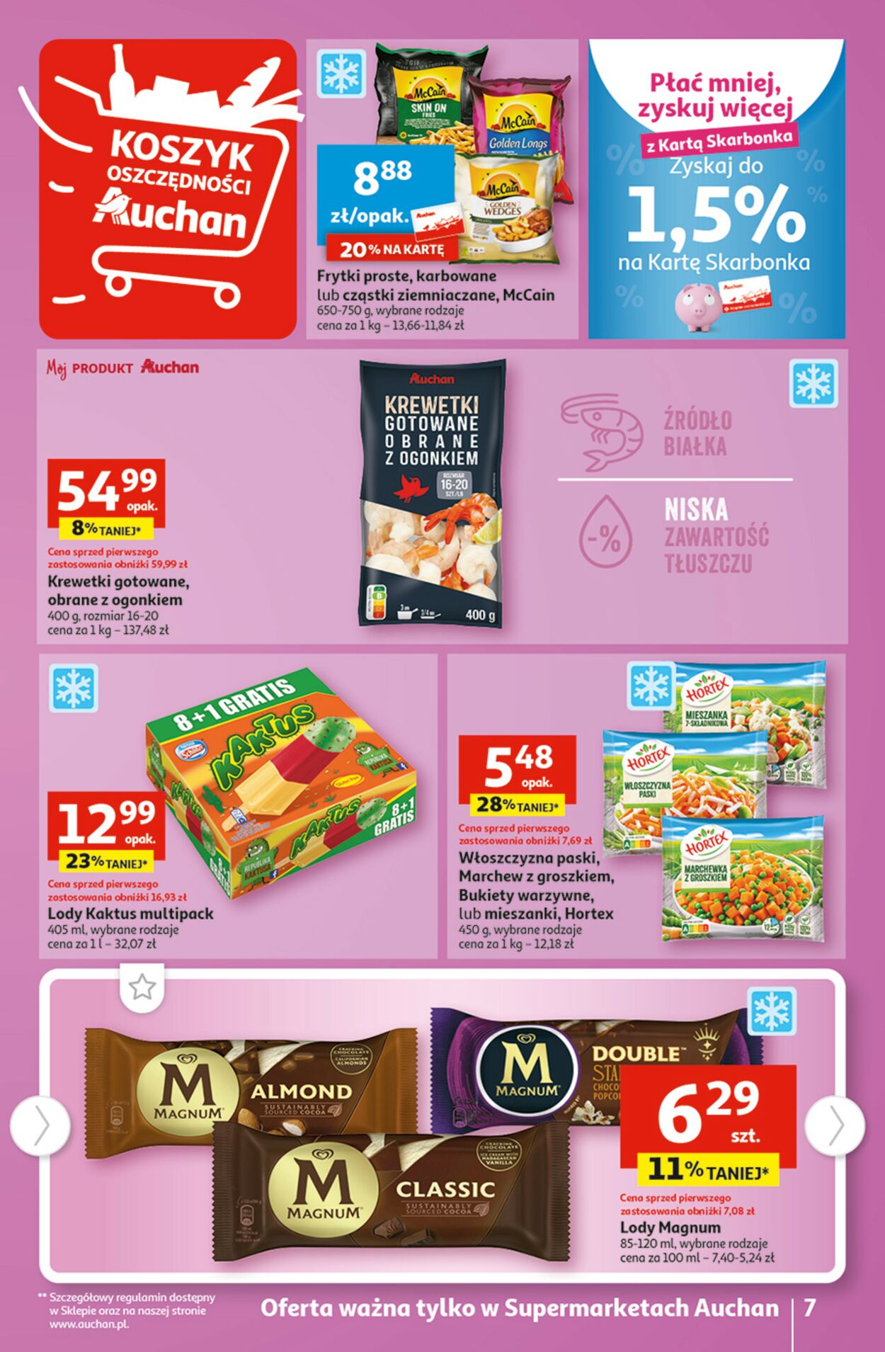 Gazetka promocyjna Auchan - 24.08-30.08.2023 (Strona 7)