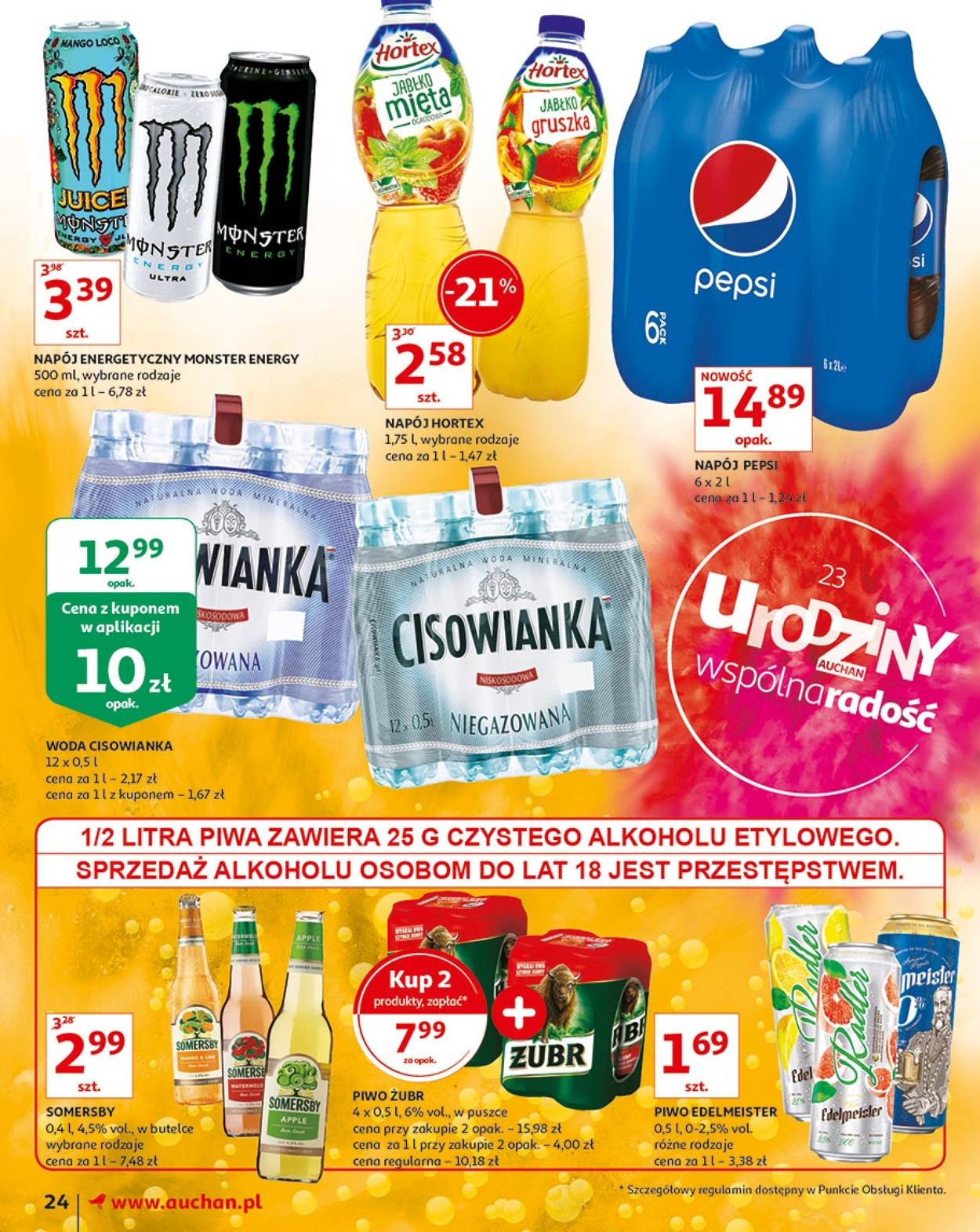 Gazetka promocyjna Auchan - 07.05-15.05.2019 (Strona 24)