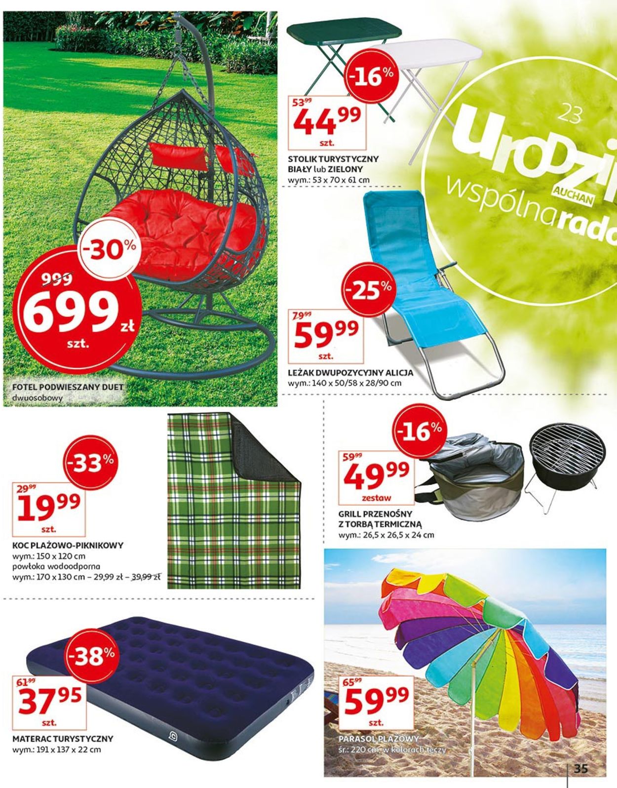 Gazetka promocyjna Auchan - 16.05-23.05.2019 (Strona 35)