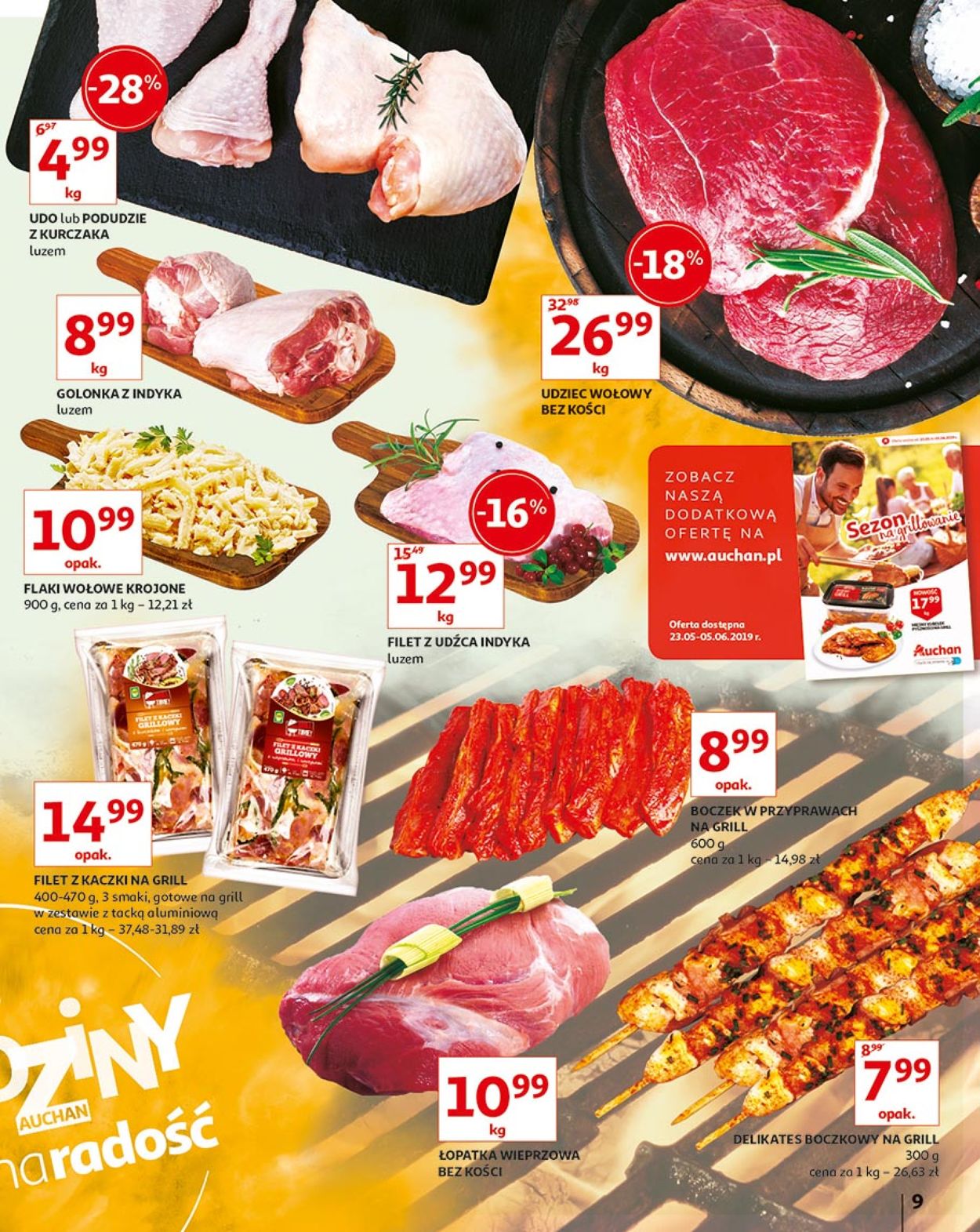 Gazetka promocyjna Auchan - 24.05-01.06.2019 (Strona 9)