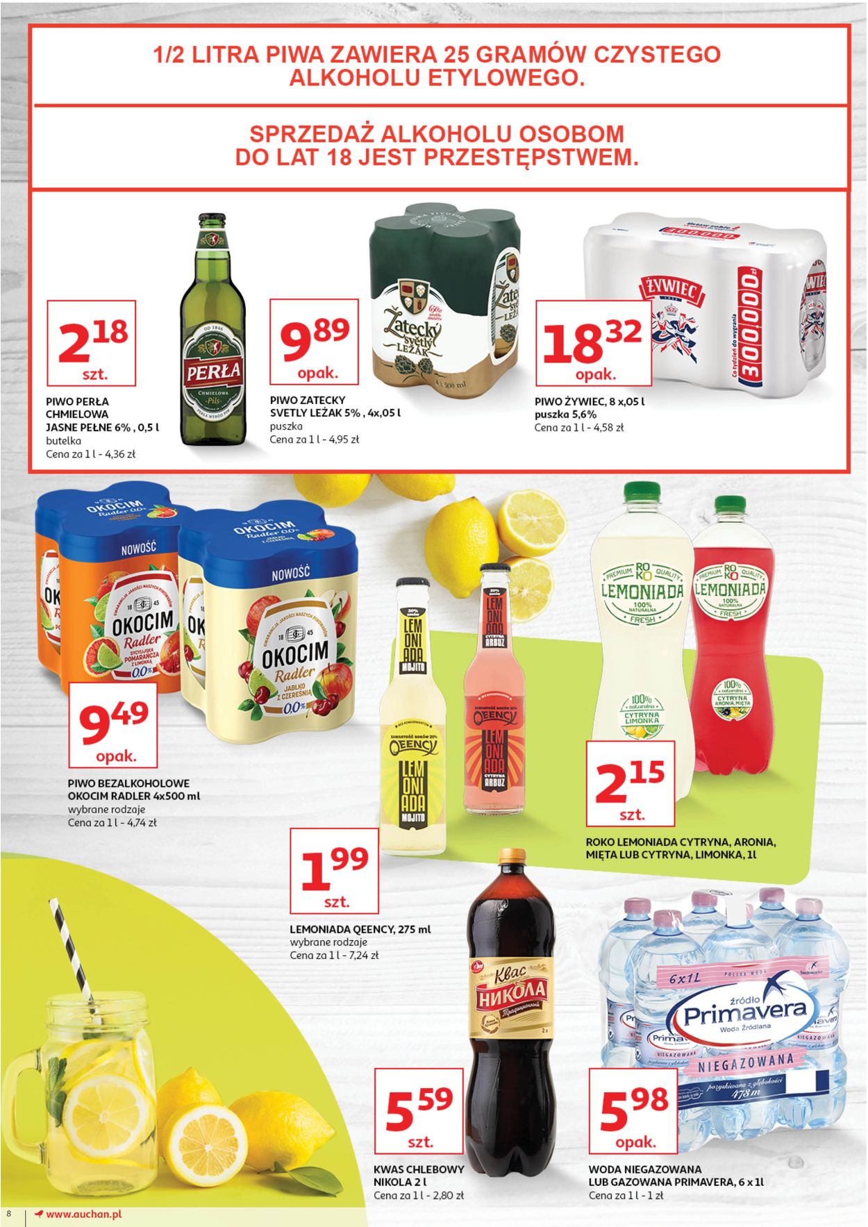 Gazetka promocyjna Auchan - 23.05-05.06.2019 (Strona 8)