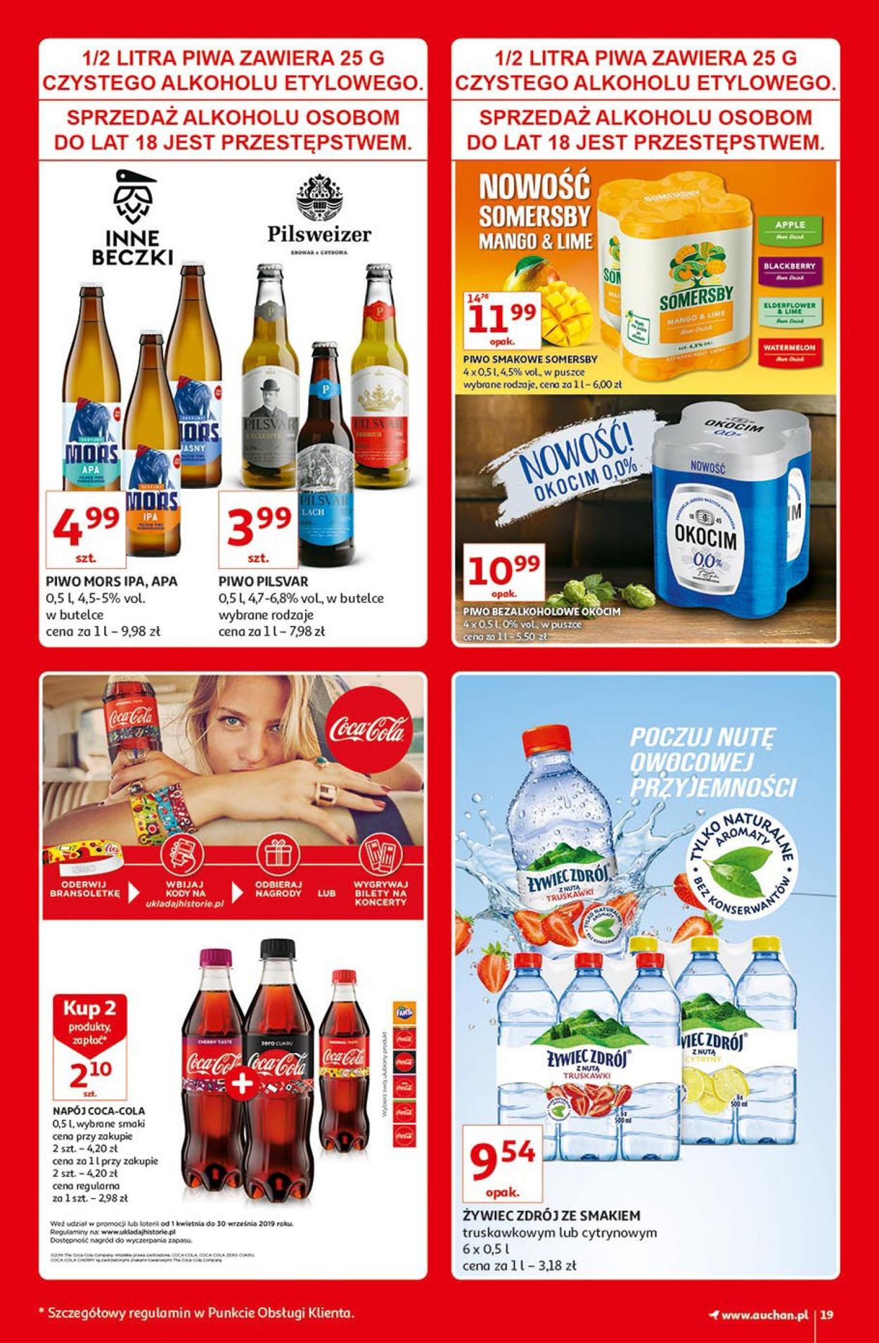 Gazetka promocyjna Auchan - 06.06-12.06.2019 (Strona 19)