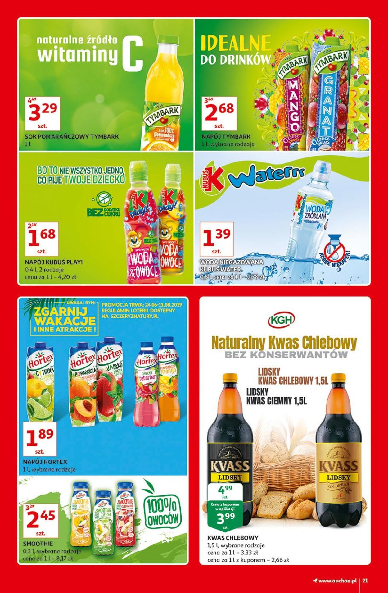 Gazetka promocyjna Auchan - 06.06-12.06.2019 (Strona 21)