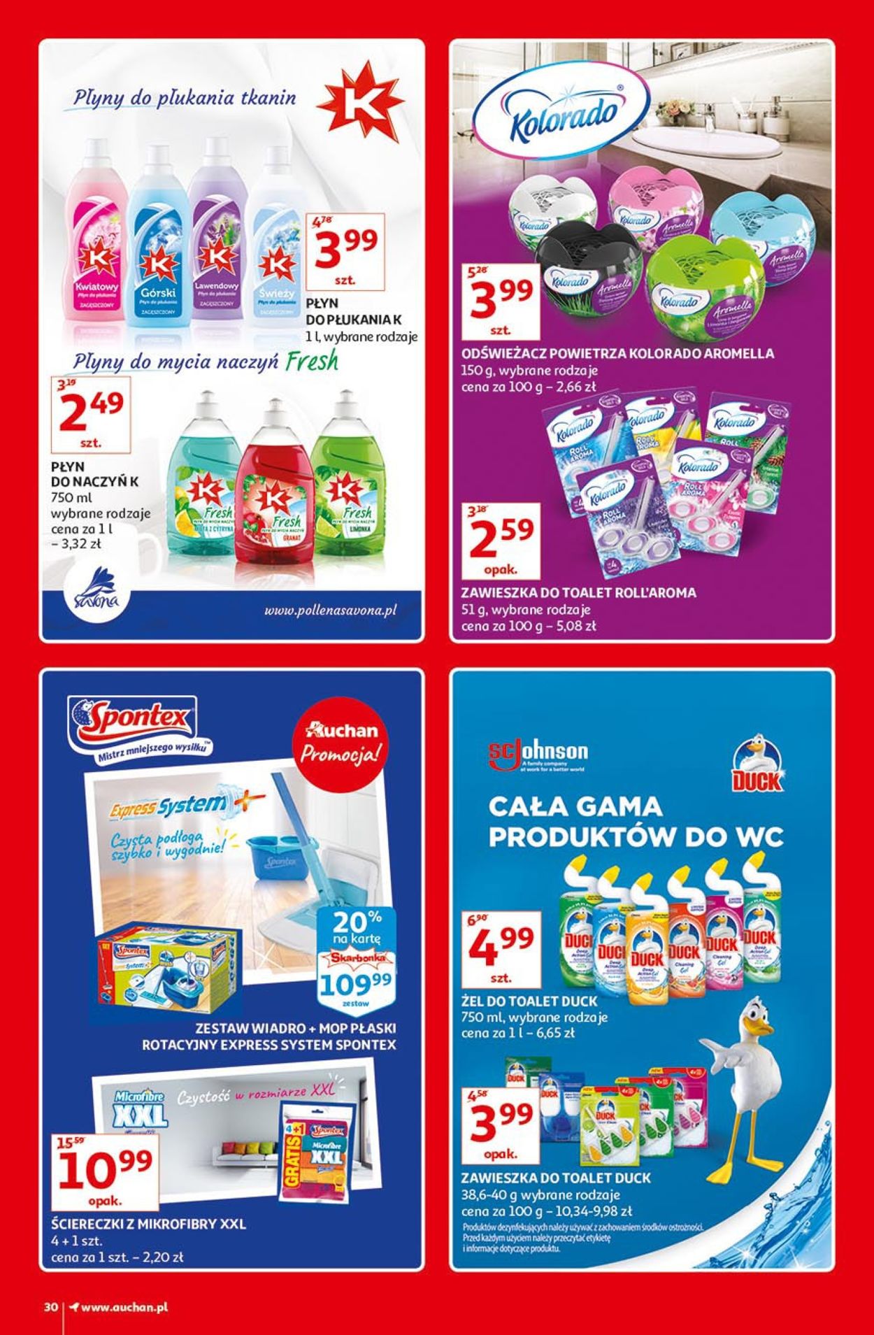 Gazetka promocyjna Auchan - 06.06-12.06.2019 (Strona 30)