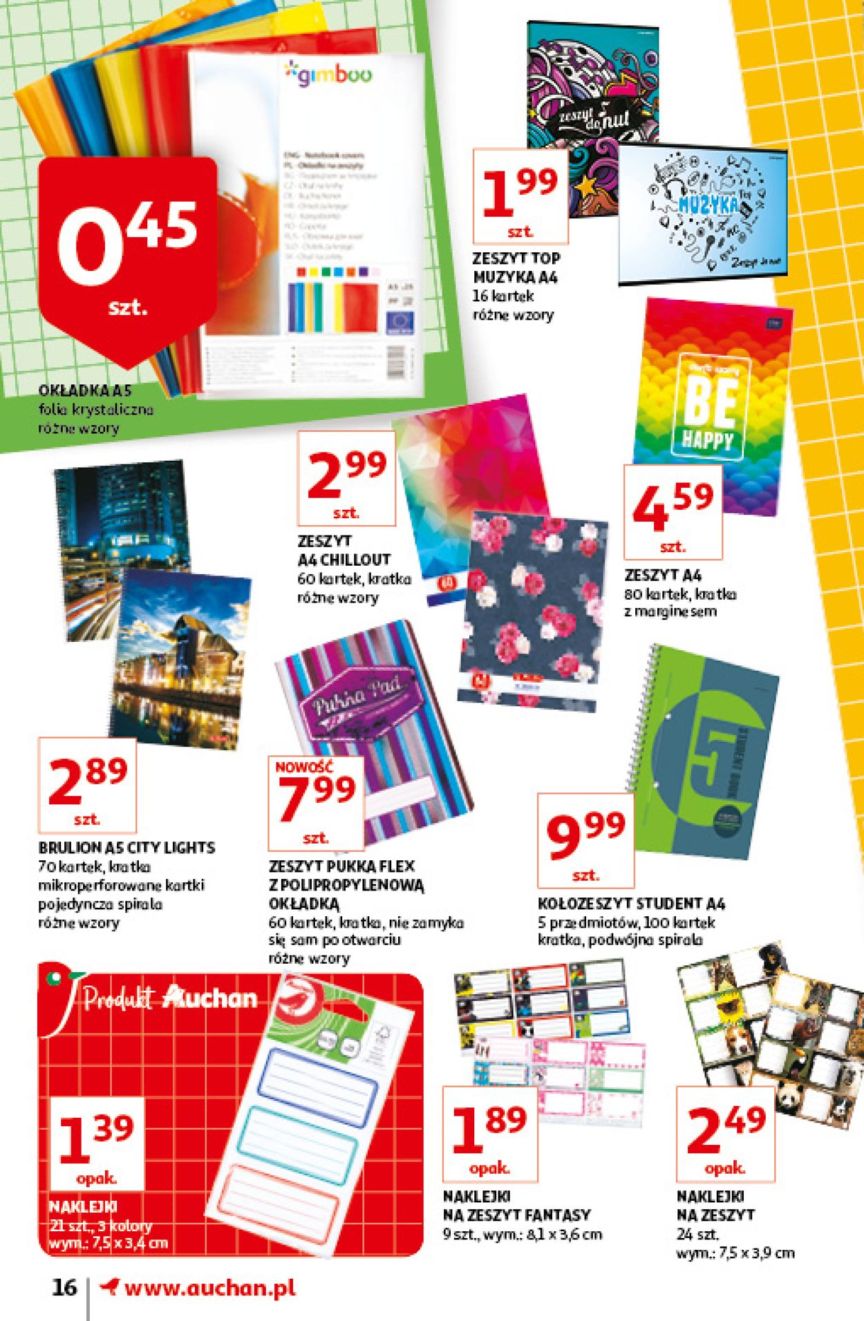 Gazetka promocyjna Auchan - 01.08-14.08.2019 (Strona 16)