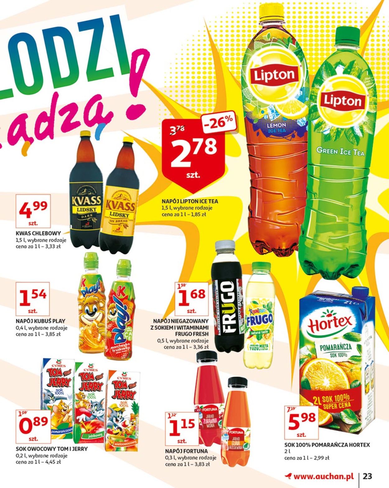 Gazetka promocyjna Auchan - 08.08-14.08.2019 (Strona 23)