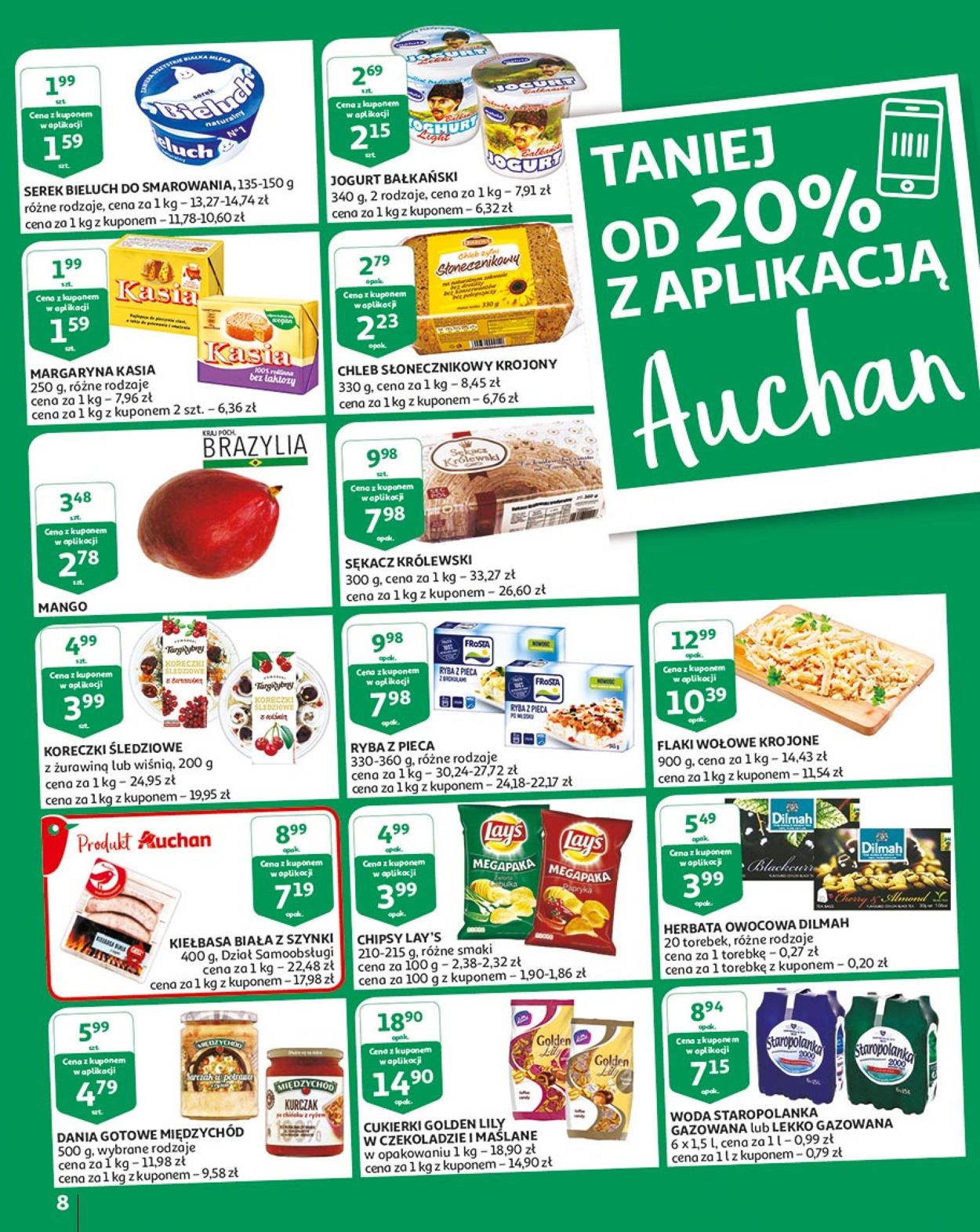 Gazetka promocyjna Auchan - 16.08-21.08.2019 (Strona 8)