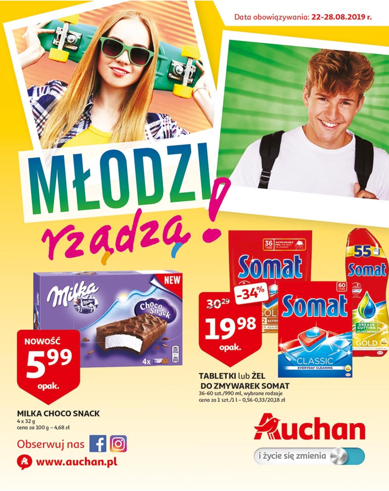 Gazetka promocyjna Auchan - 22.08-28.08.2019 (Strona 2)
