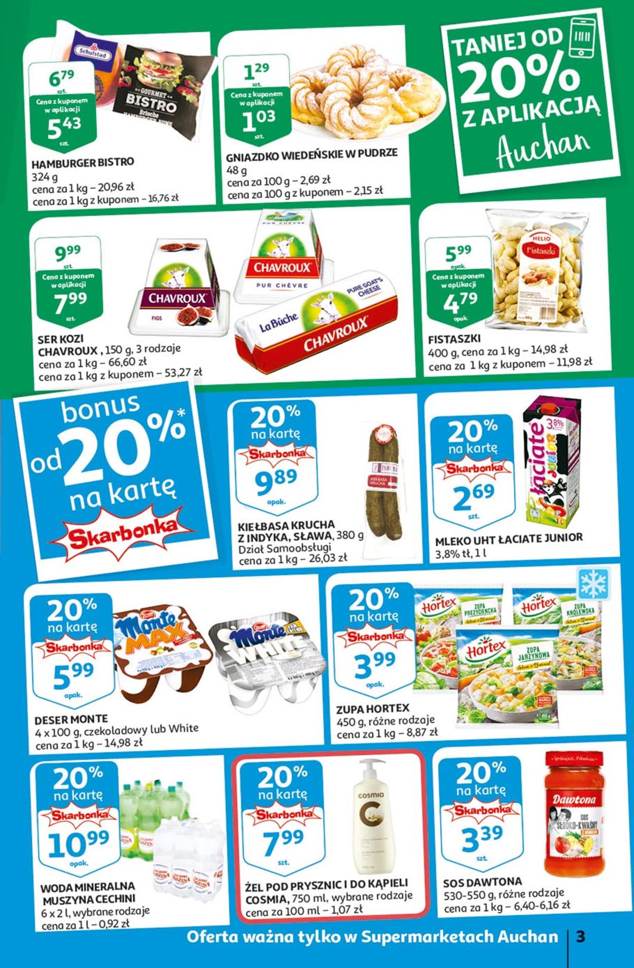 Gazetka promocyjna Auchan - 22.08-28.08.2019 (Strona 3)