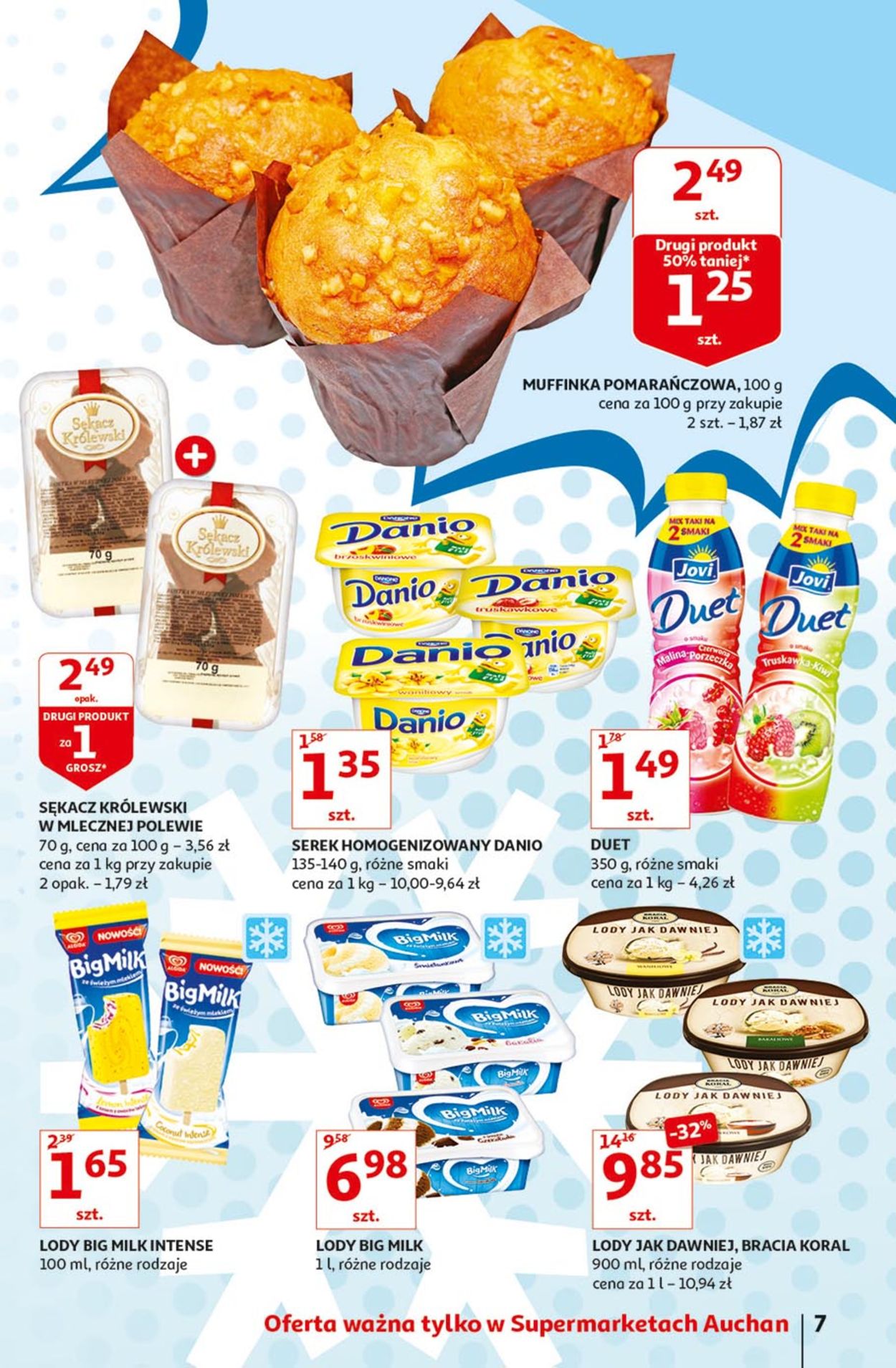 Gazetka promocyjna Auchan - 22.08-28.08.2019 (Strona 7)