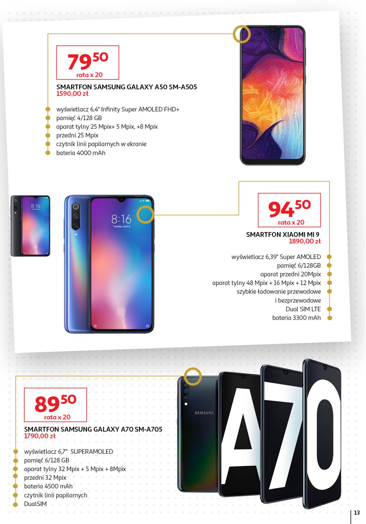 Gazetka promocyjna Auchan - 03.10-31.10.2019 (Strona 13)
