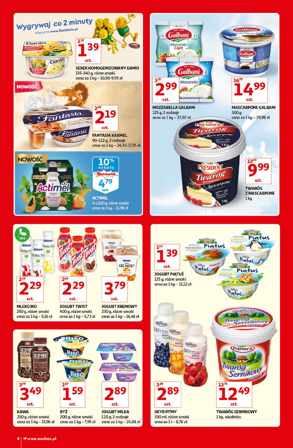 Gazetka promocyjna Auchan - 17.10-27.10.2019 (Strona 8)
