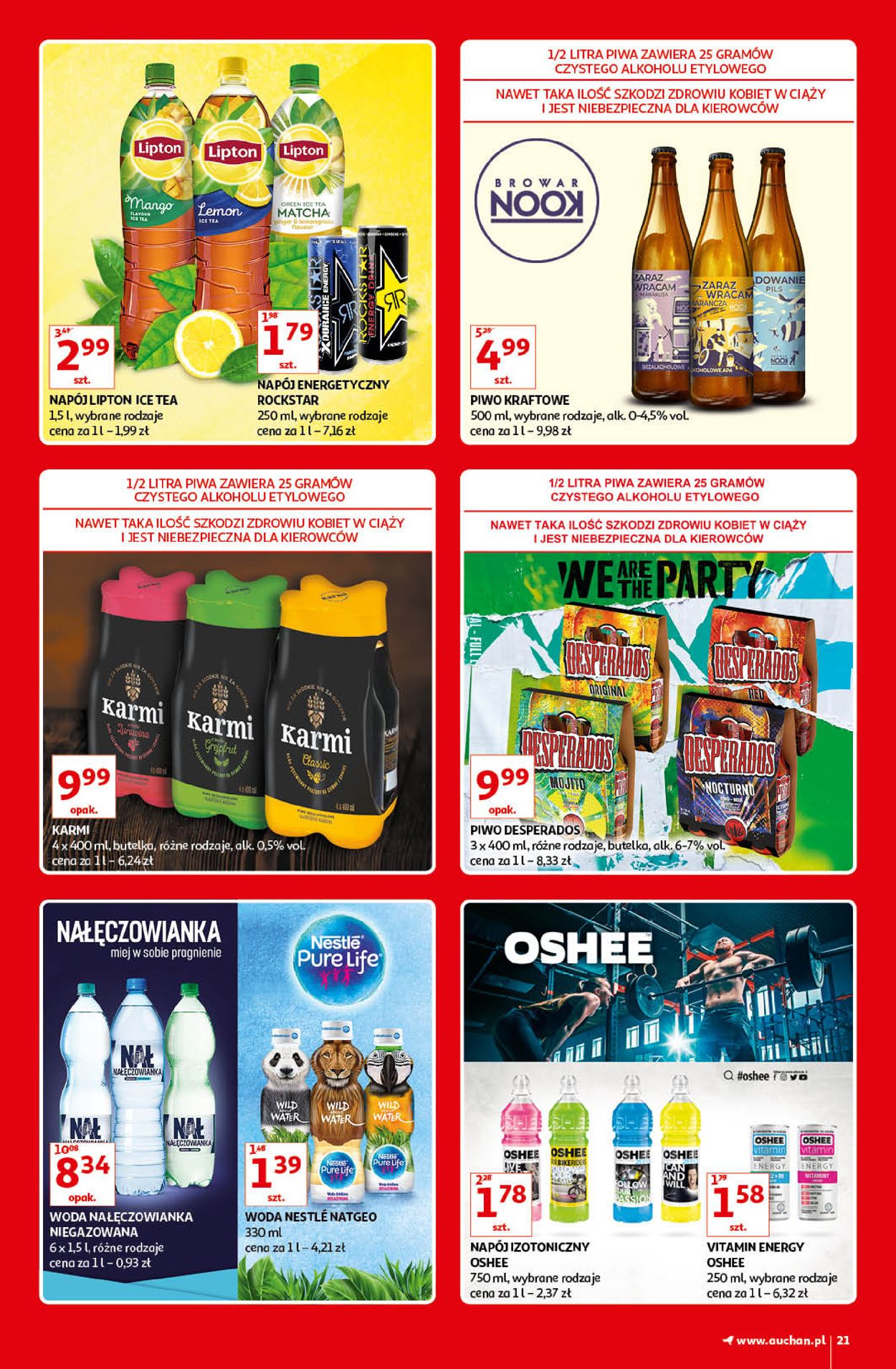 Gazetka promocyjna Auchan - 17.10-27.10.2019 (Strona 21)