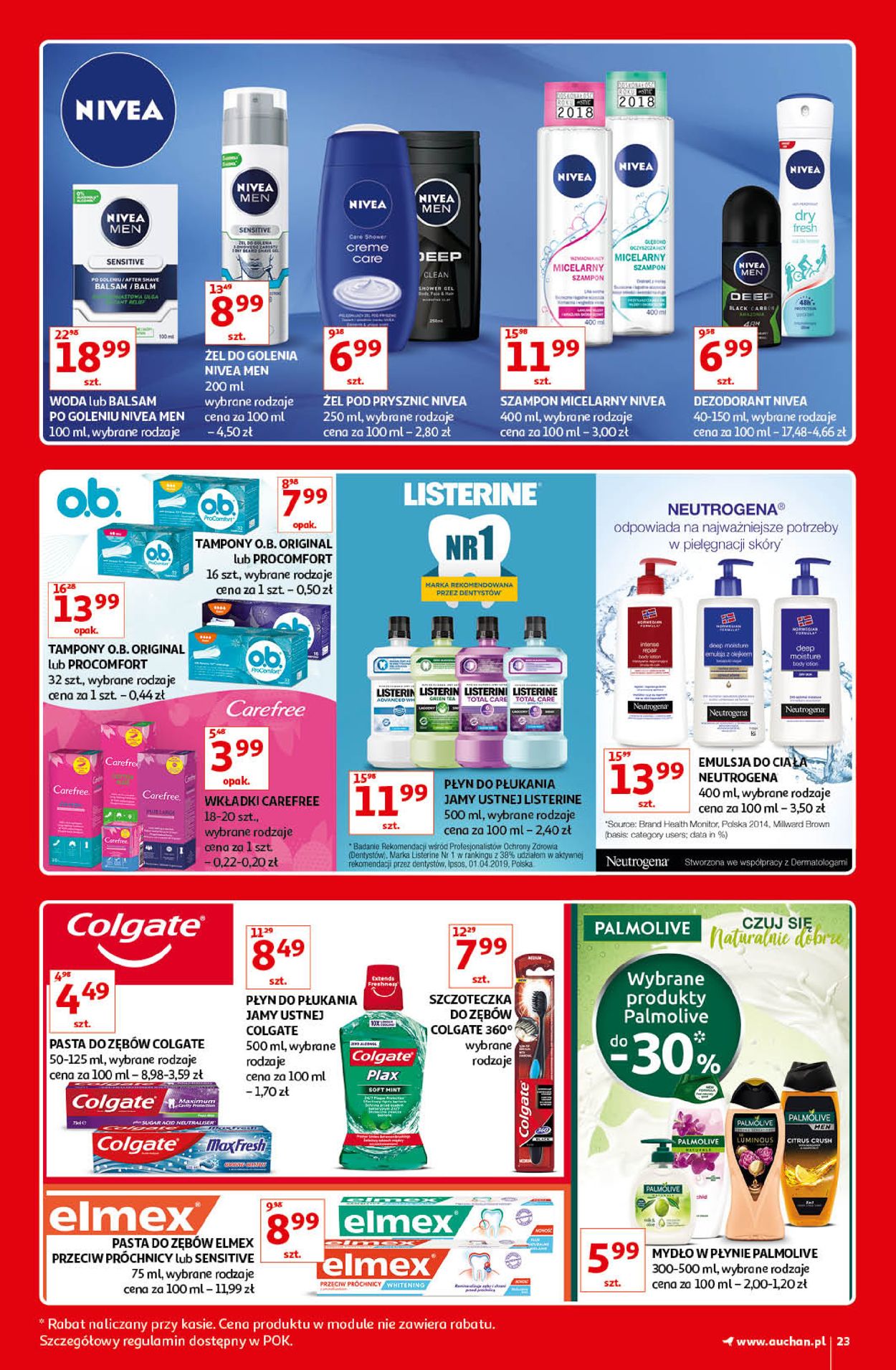 Gazetka promocyjna Auchan - 17.10-27.10.2019 (Strona 23)