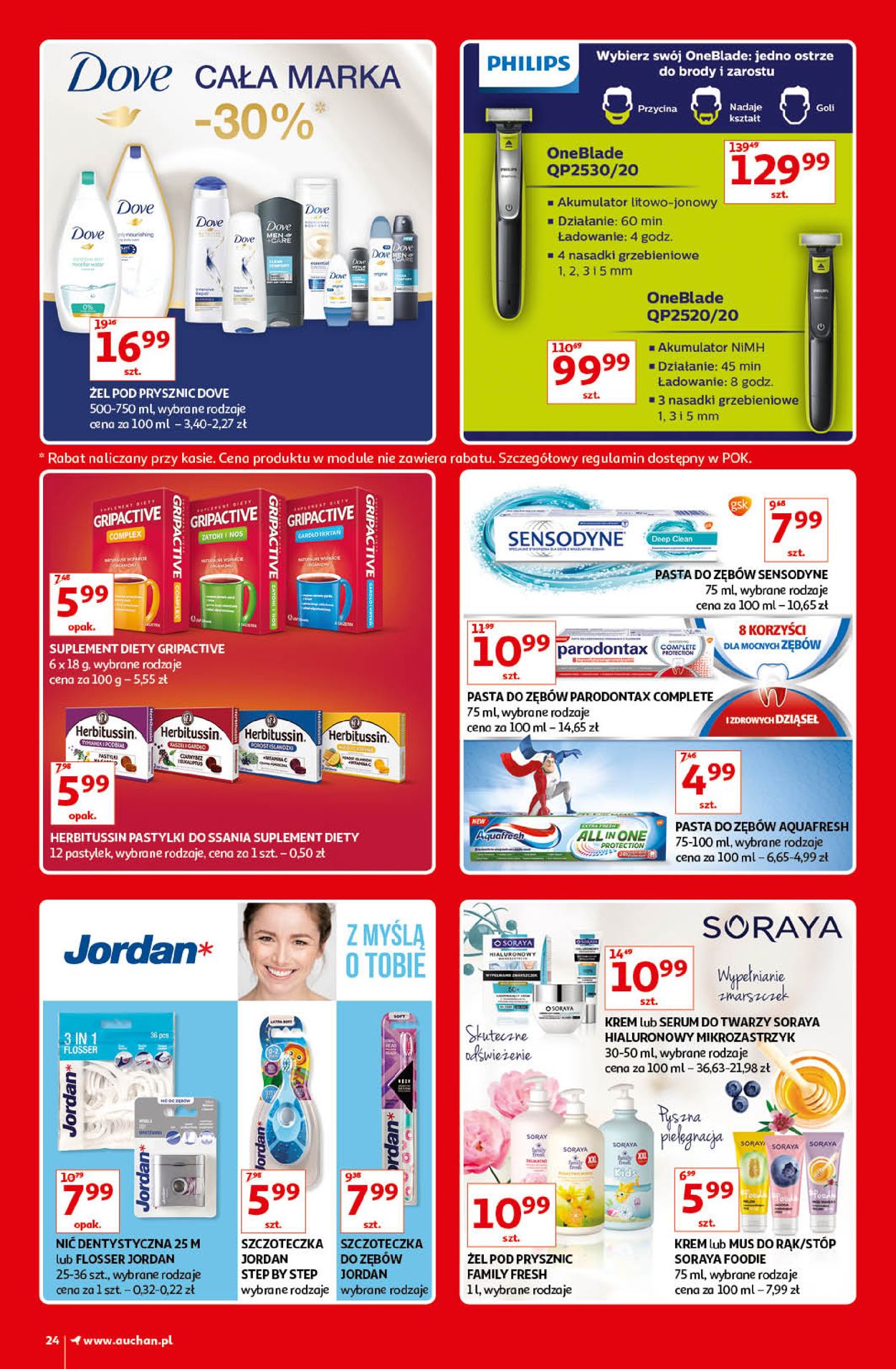 Gazetka promocyjna Auchan - 17.10-27.10.2019 (Strona 24)