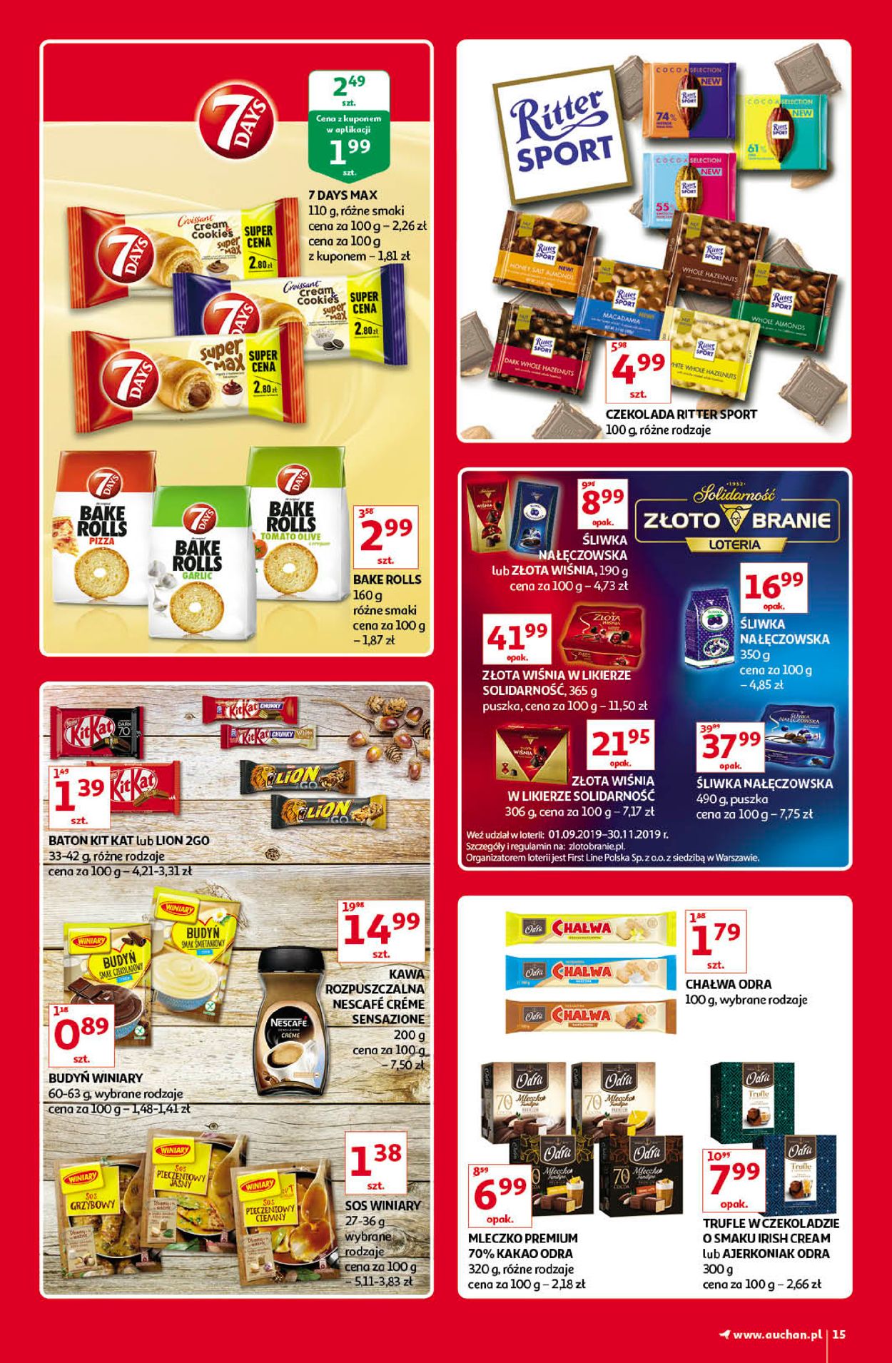 Gazetka promocyjna Auchan - 07.11-13.11.2019 (Strona 15)