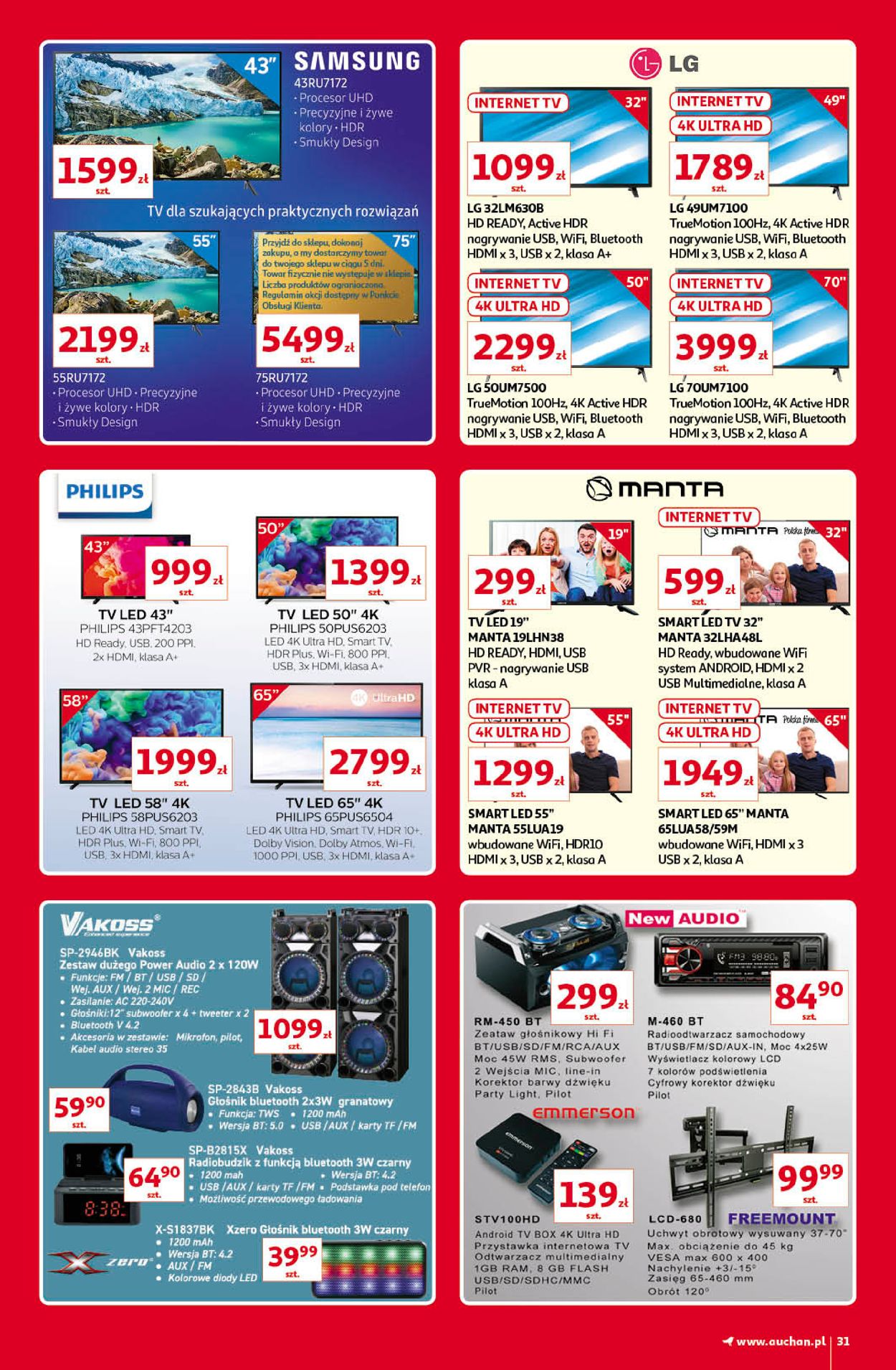 Gazetka promocyjna Auchan - 07.11-13.11.2019 (Strona 31)