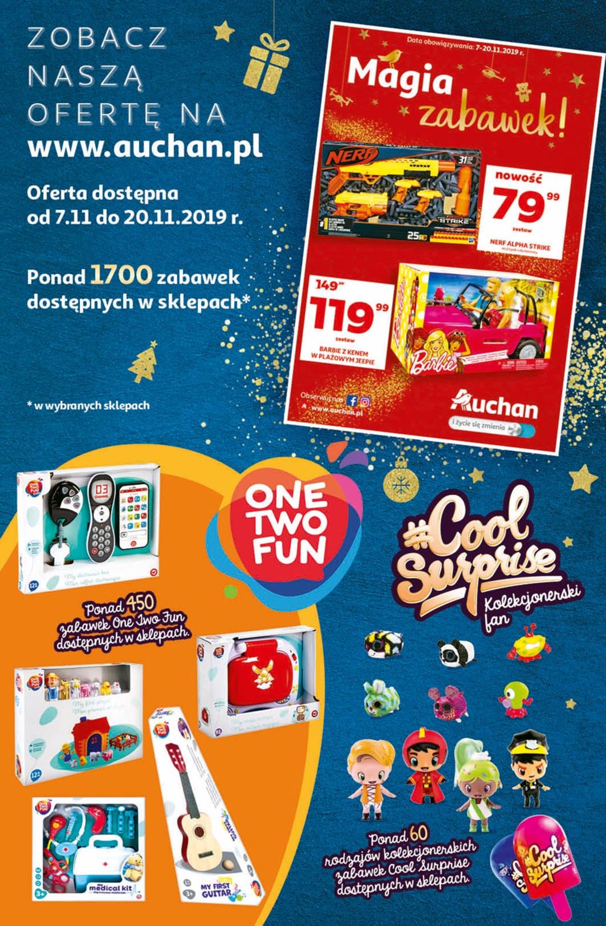 Gazetka promocyjna Auchan - Gazetka Świąteczna 2019 - 14.11-27.11.2019 (Strona 2)