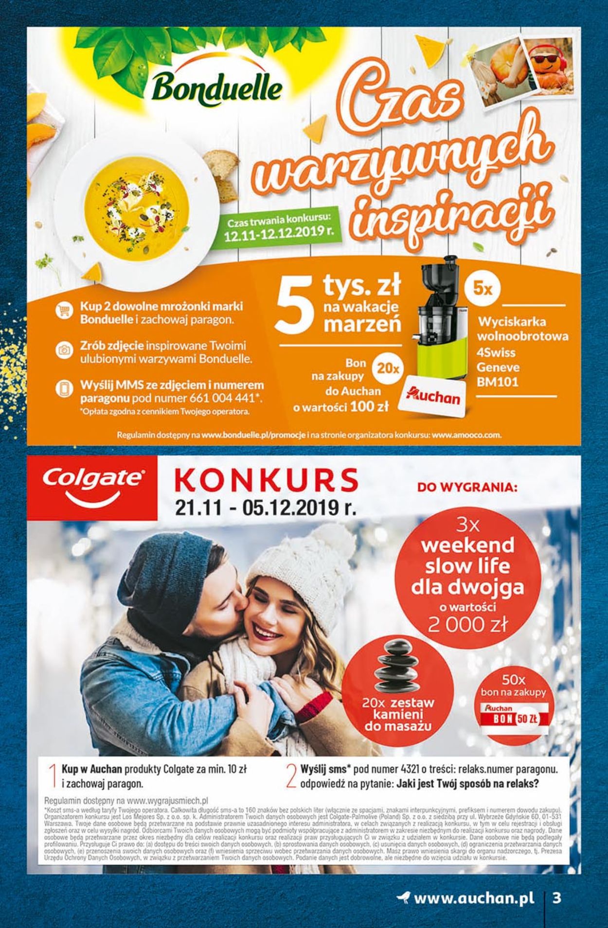 Gazetka promocyjna Auchan - Gazetka Świąteczna 2019 - 14.11-27.11.2019 (Strona 3)
