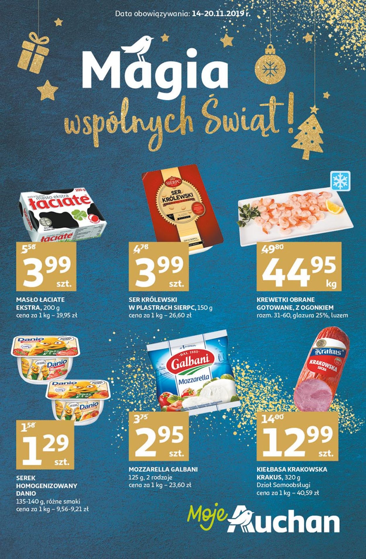 Gazetka promocyjna Auchan - Gazetka Świąteczna 2019 - 14.11-20.11.2019