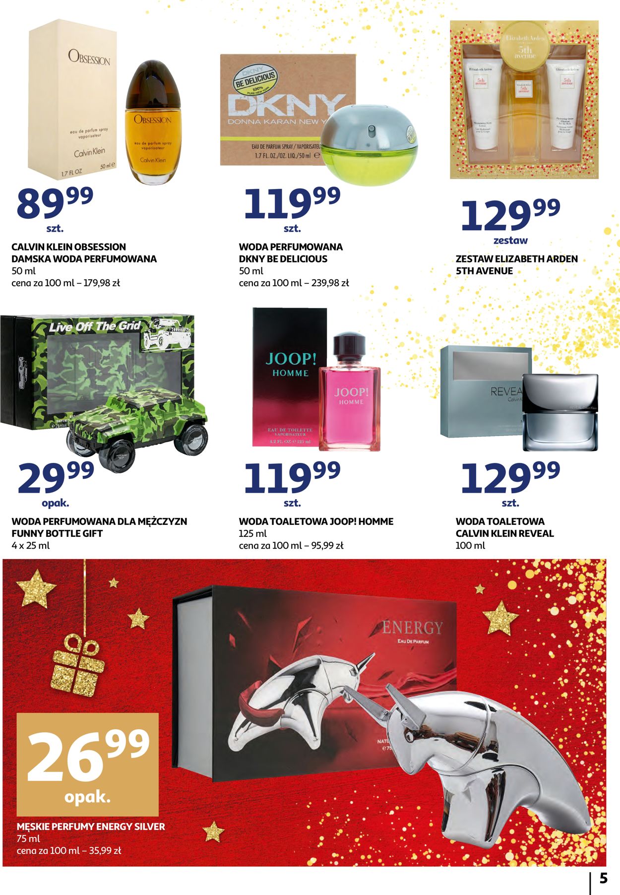 Gazetka promocyjna Auchan - Magia podarunków 2019 - 21.11-06.12.2019 (Strona 5)