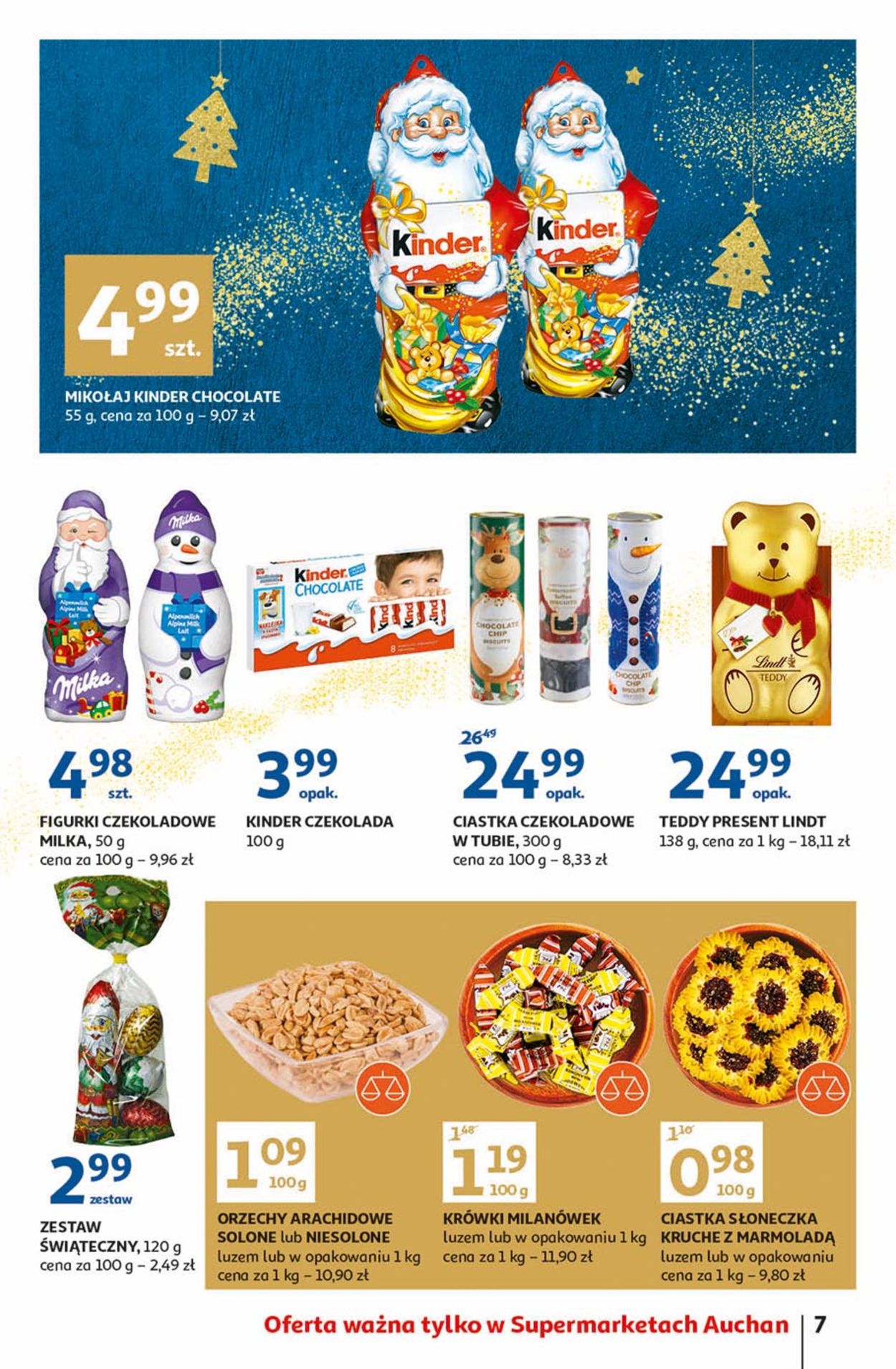 Gazetka promocyjna Auchan - Gazetka Świąteczna 2019 - 28.11-04.12.2019 (Strona 7)