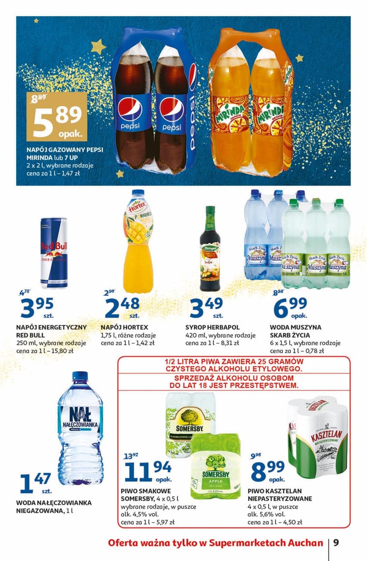 Gazetka promocyjna Auchan - Gazetka Świąteczna 2019 - 28.11-04.12.2019 (Strona 9)