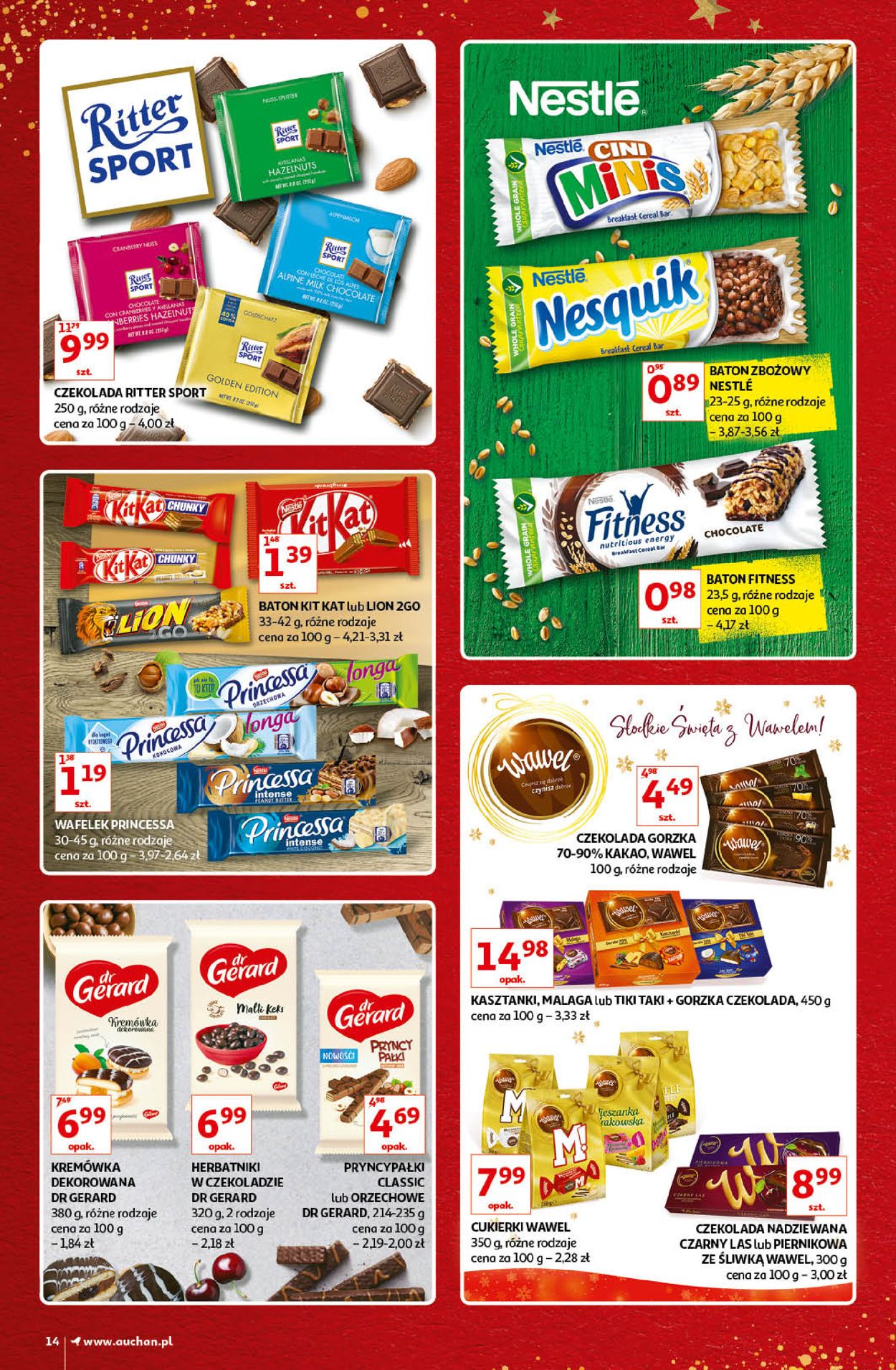Gazetka promocyjna Auchan - 05.12-15.12.2019 (Strona 14)