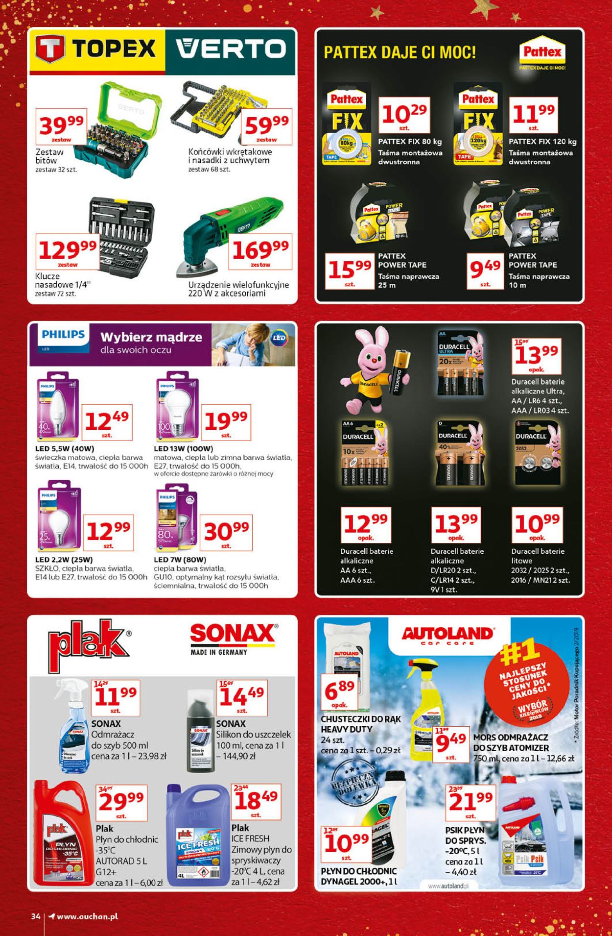 Gazetka promocyjna Auchan - 05.12-15.12.2019 (Strona 34)