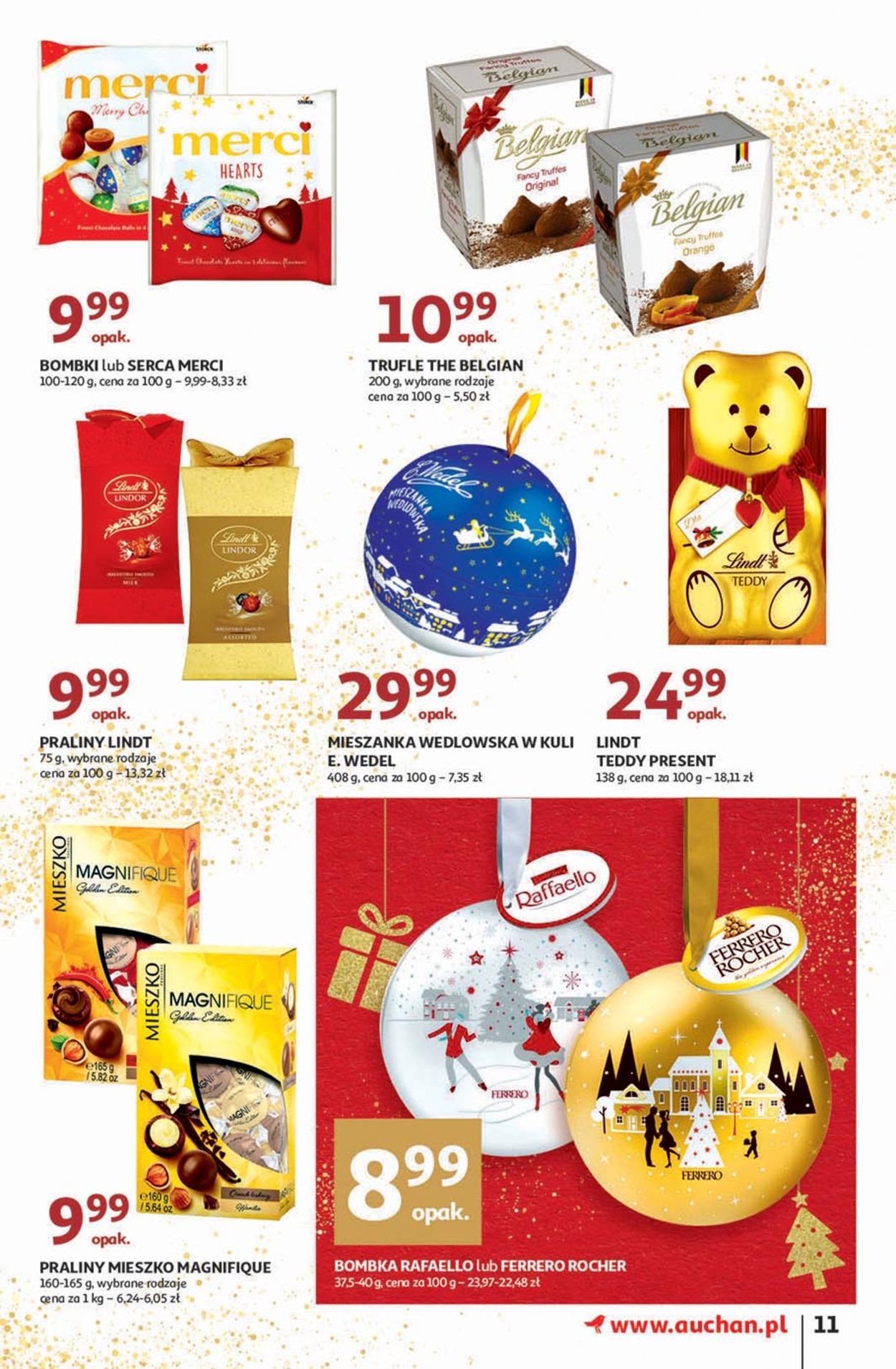 Gazetka promocyjna Auchan - Gazetka Mikołajkowa 2019 - 05.12-11.12.2019 (Strona 11)