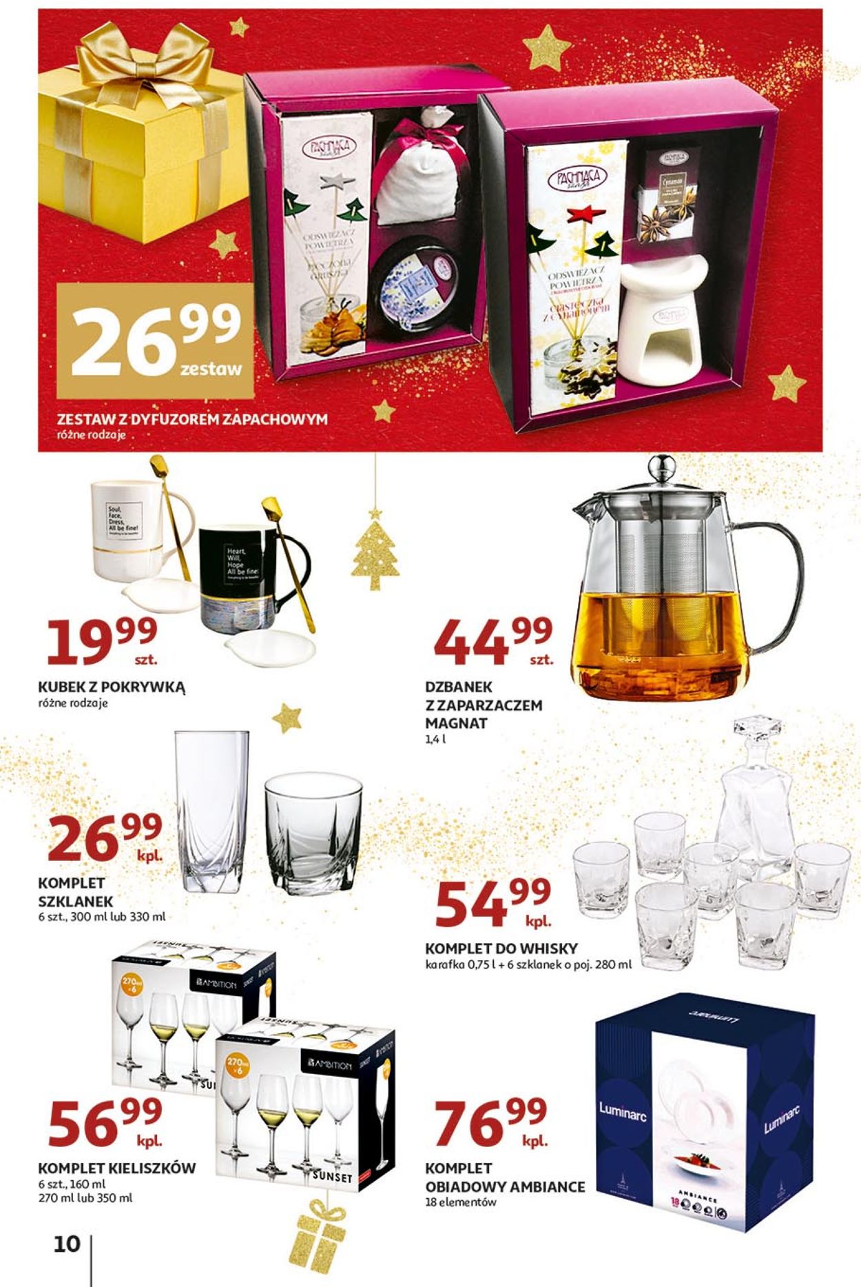 Gazetka promocyjna Auchan - Gazetka Świąteczna 2019 - 12.12-18.12.2019 (Strona 10)
