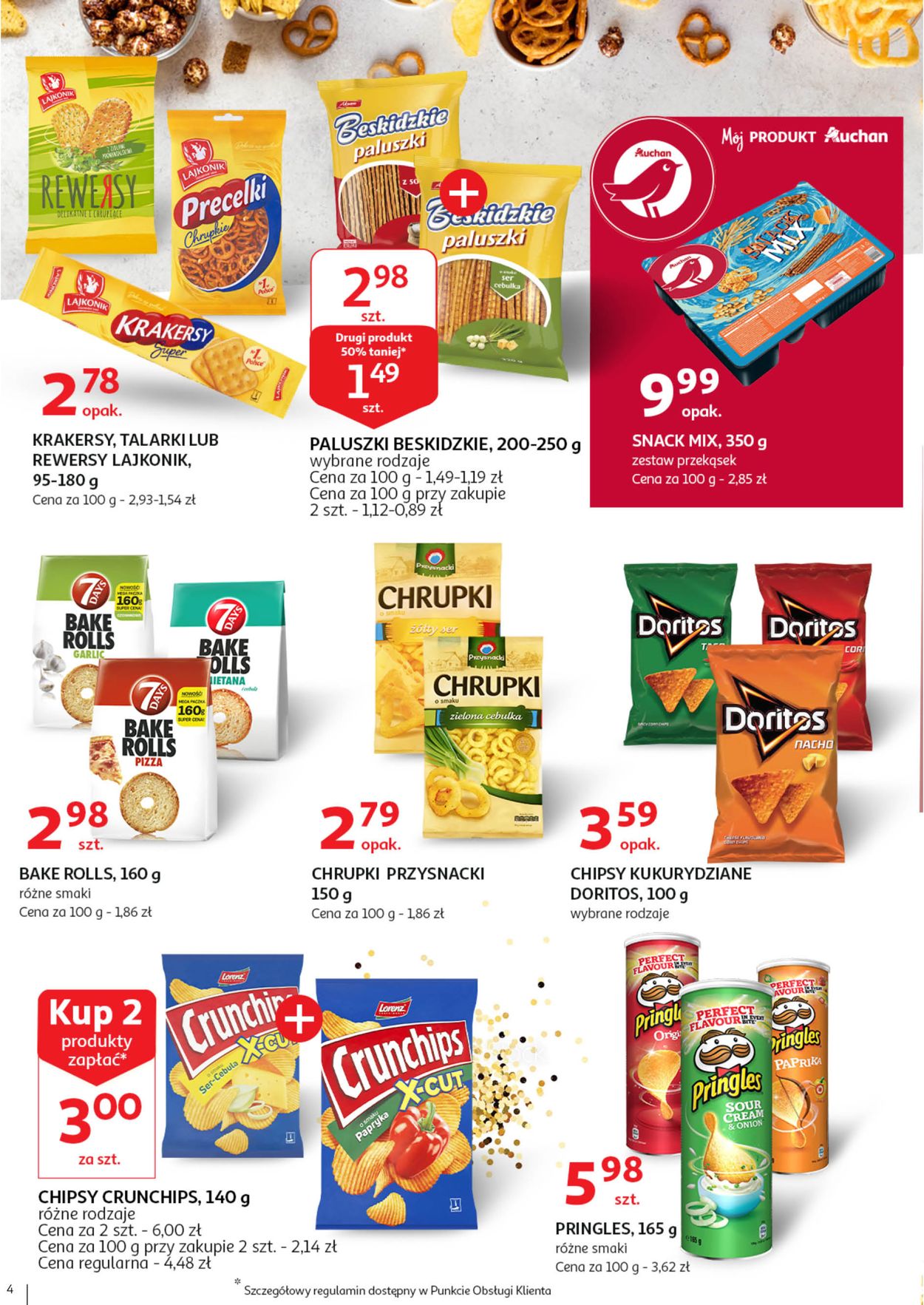 Gazetka promocyjna Auchan - Gazetka Sylwestrowa 2019/2020 - 27.12-31.12.2019 (Strona 4)