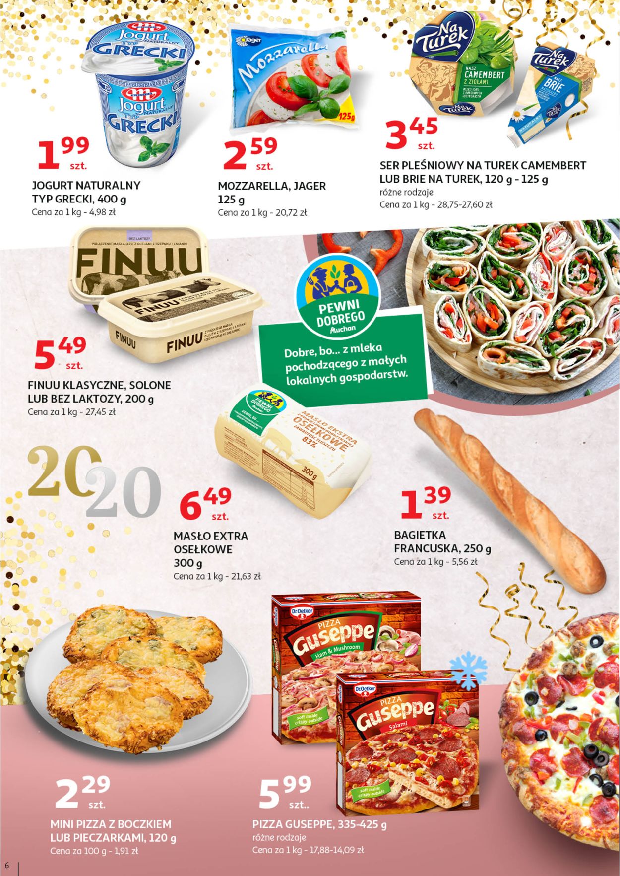 Gazetka promocyjna Auchan - Gazetka Sylwestrowa 2019/2020 - 27.12-31.12.2019 (Strona 6)