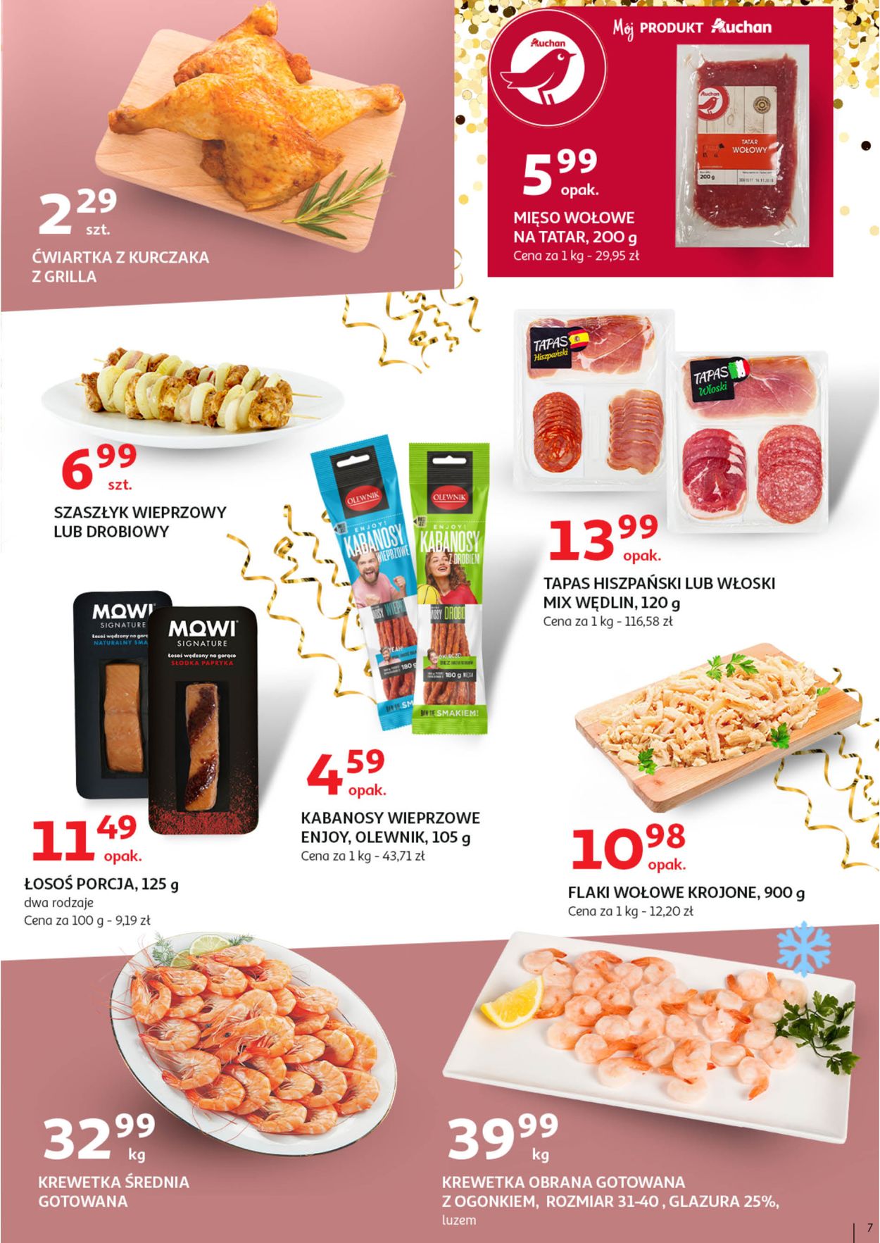Gazetka promocyjna Auchan - Gazetka Sylwestrowa 2019/2020 - 27.12-31.12.2019 (Strona 7)