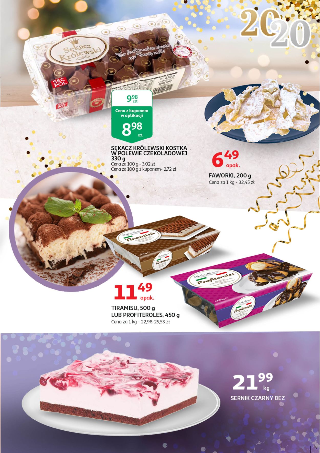 Gazetka promocyjna Auchan - Gazetka Sylwestrowa 2019/2020 - 27.12-31.12.2019 (Strona 9)